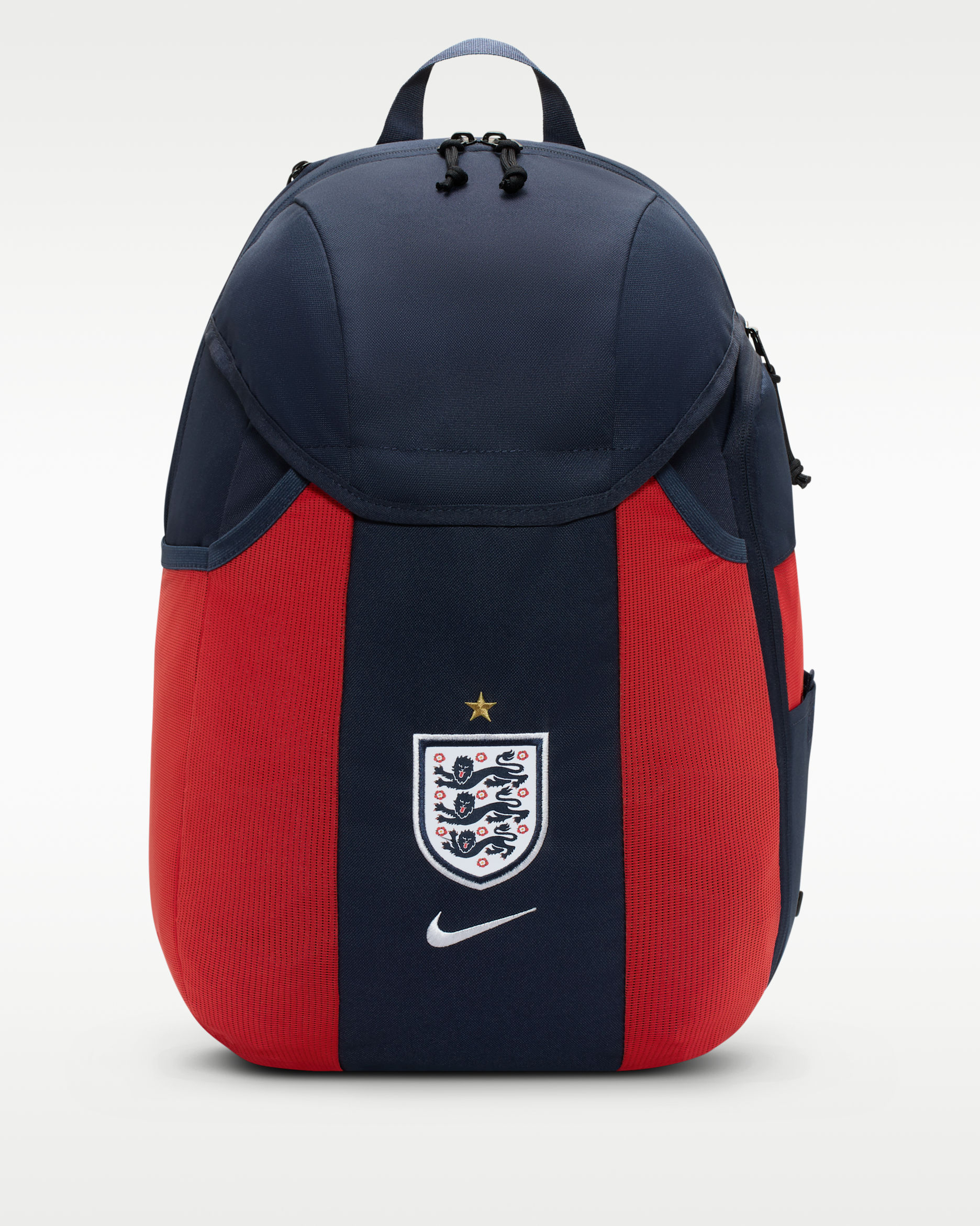 Batoh Anglie 2026/27 Academy Batoh Nike Academy - Obsidian/Sport Red/Bílá