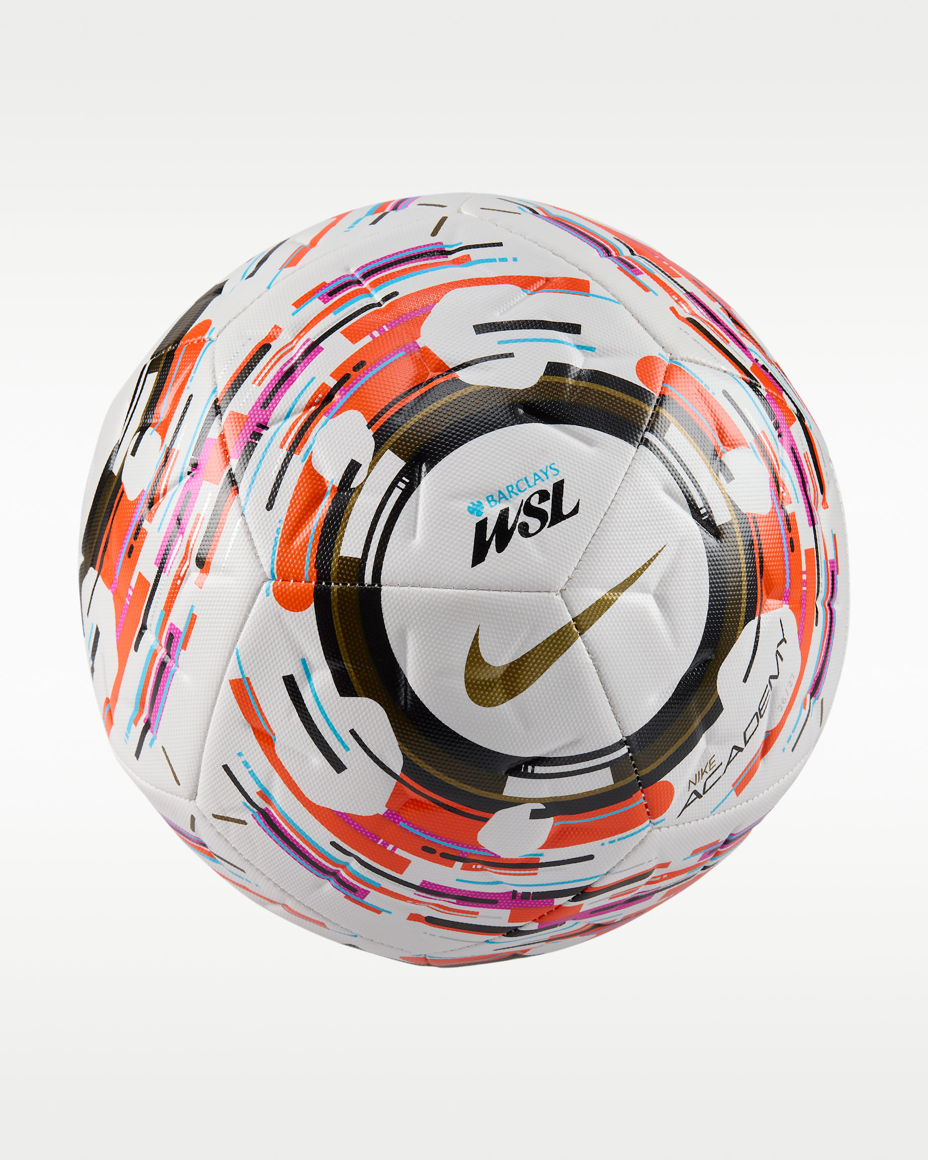 Fotboll Nike WSL Academy - Vit/Flerfärgade/Warm Red/Gold