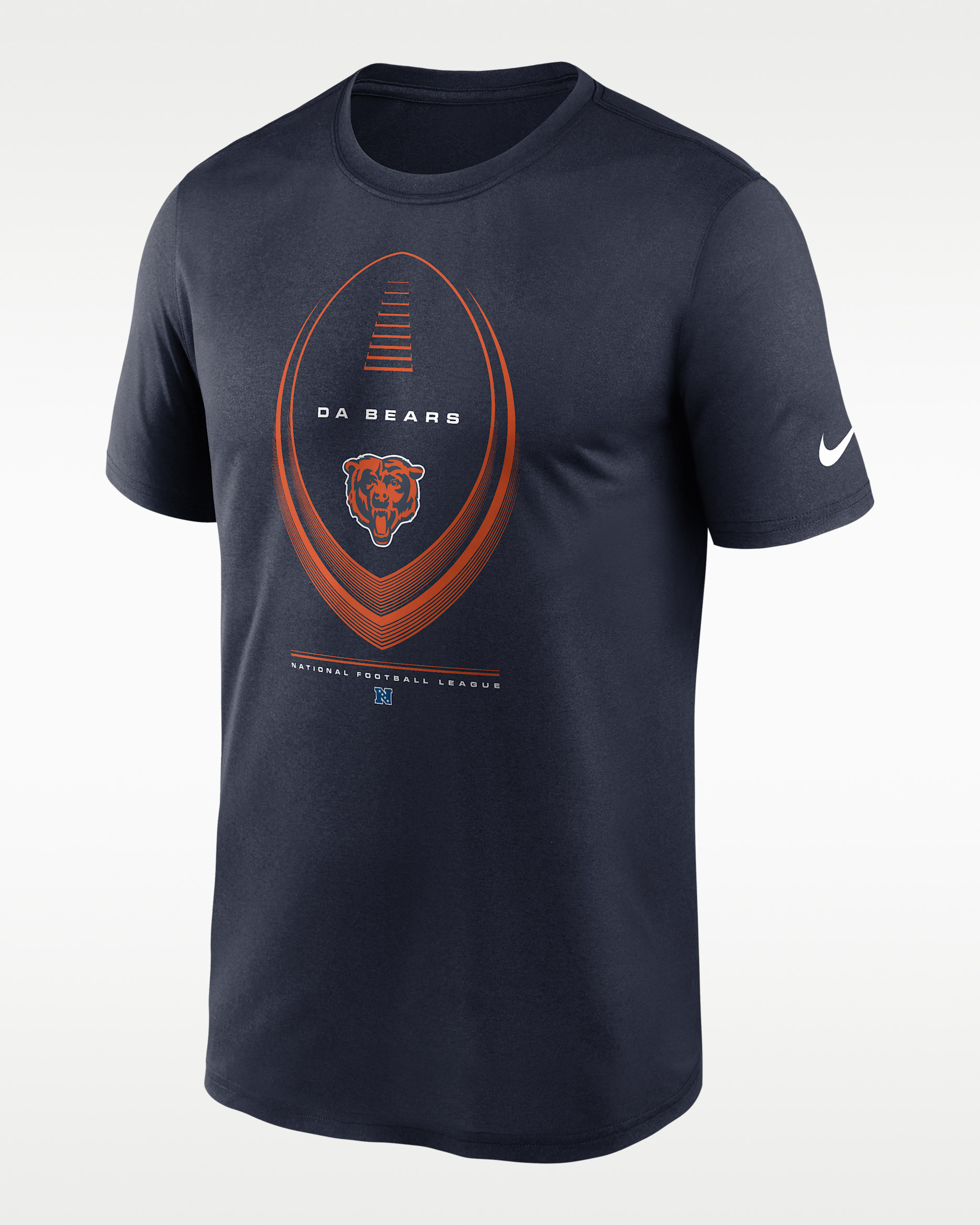 Chicago Bears Legend Icon Men's Nike Dri-FIT NFL T-Shirt - Navy
