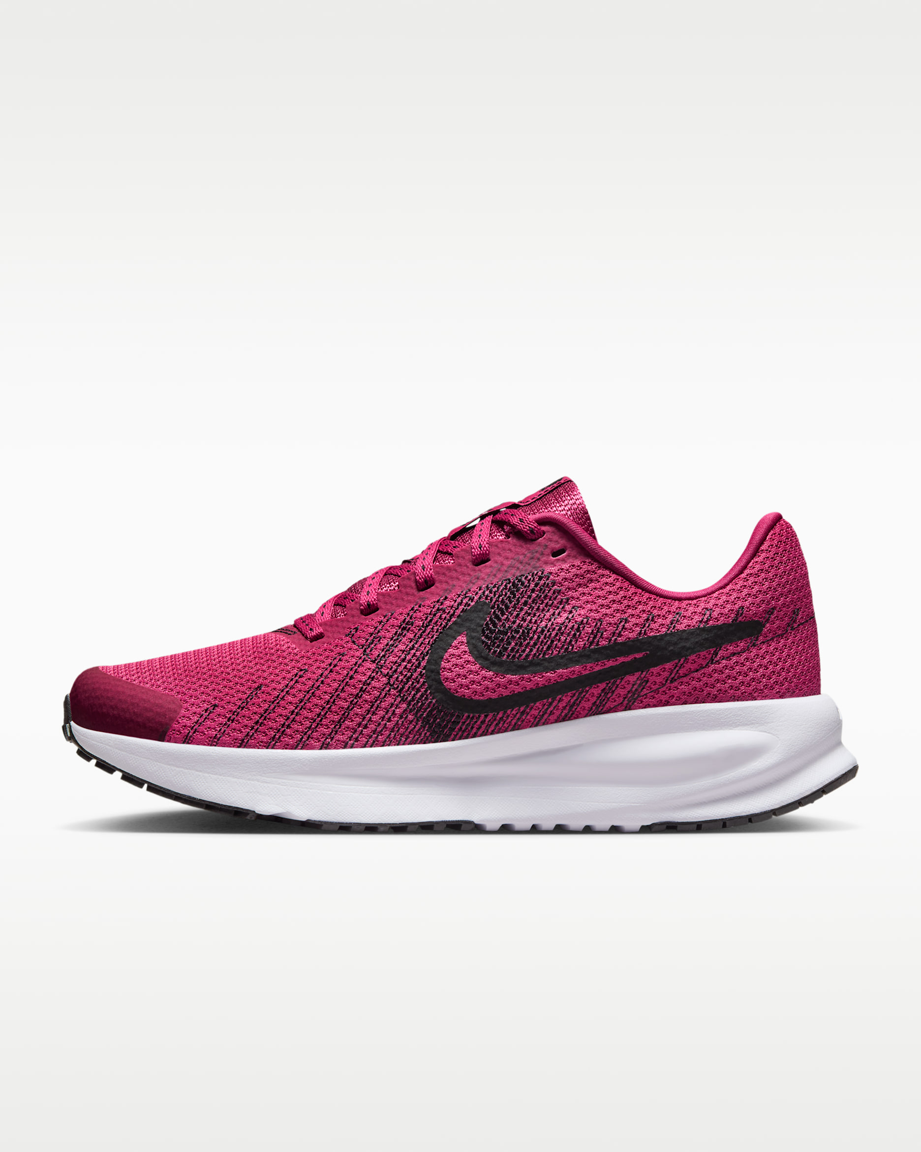 Tenis de correr en pavimento para mujer Nike Run Defy - Remolacha dulce/Negro/Blanco/Remolacha dulce