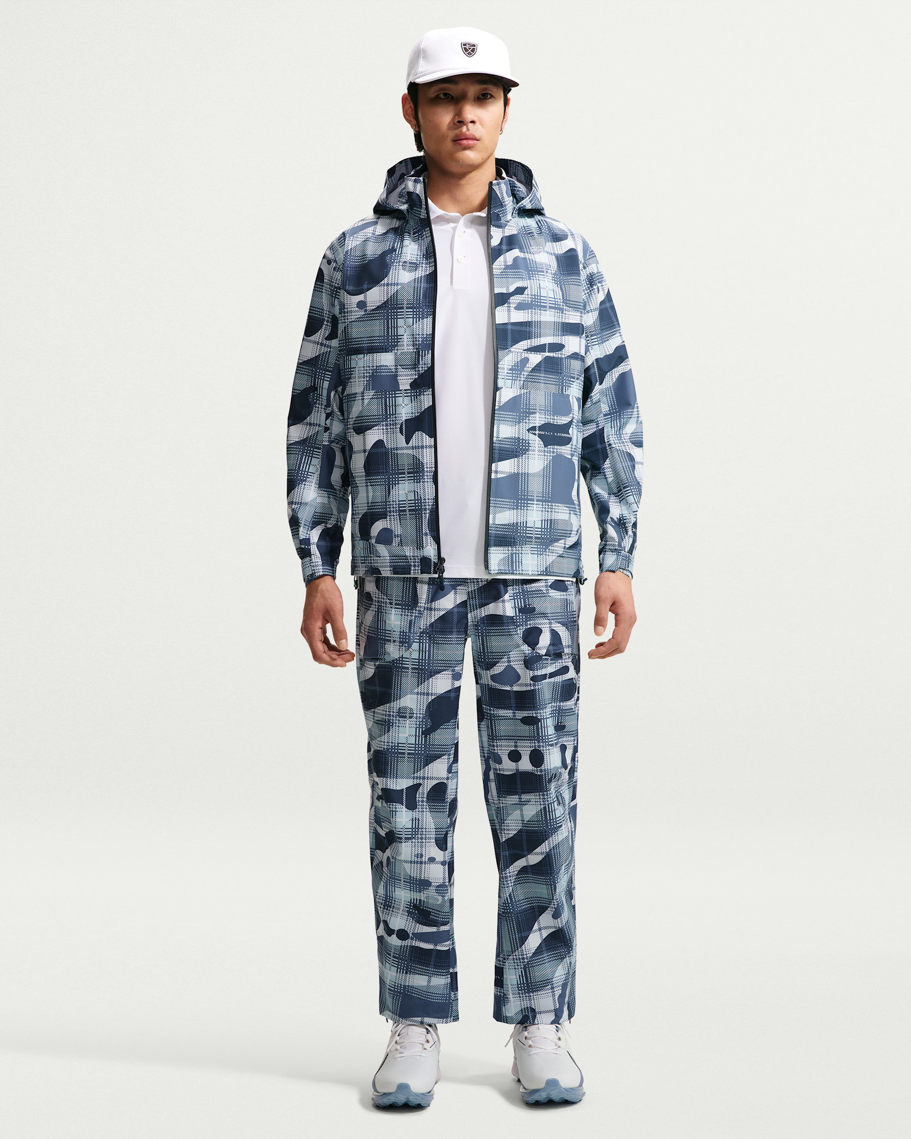 Nike Par 男款 Storm-FIT ADV 高爾夫長褲 - College Navy/College Navy/白色
