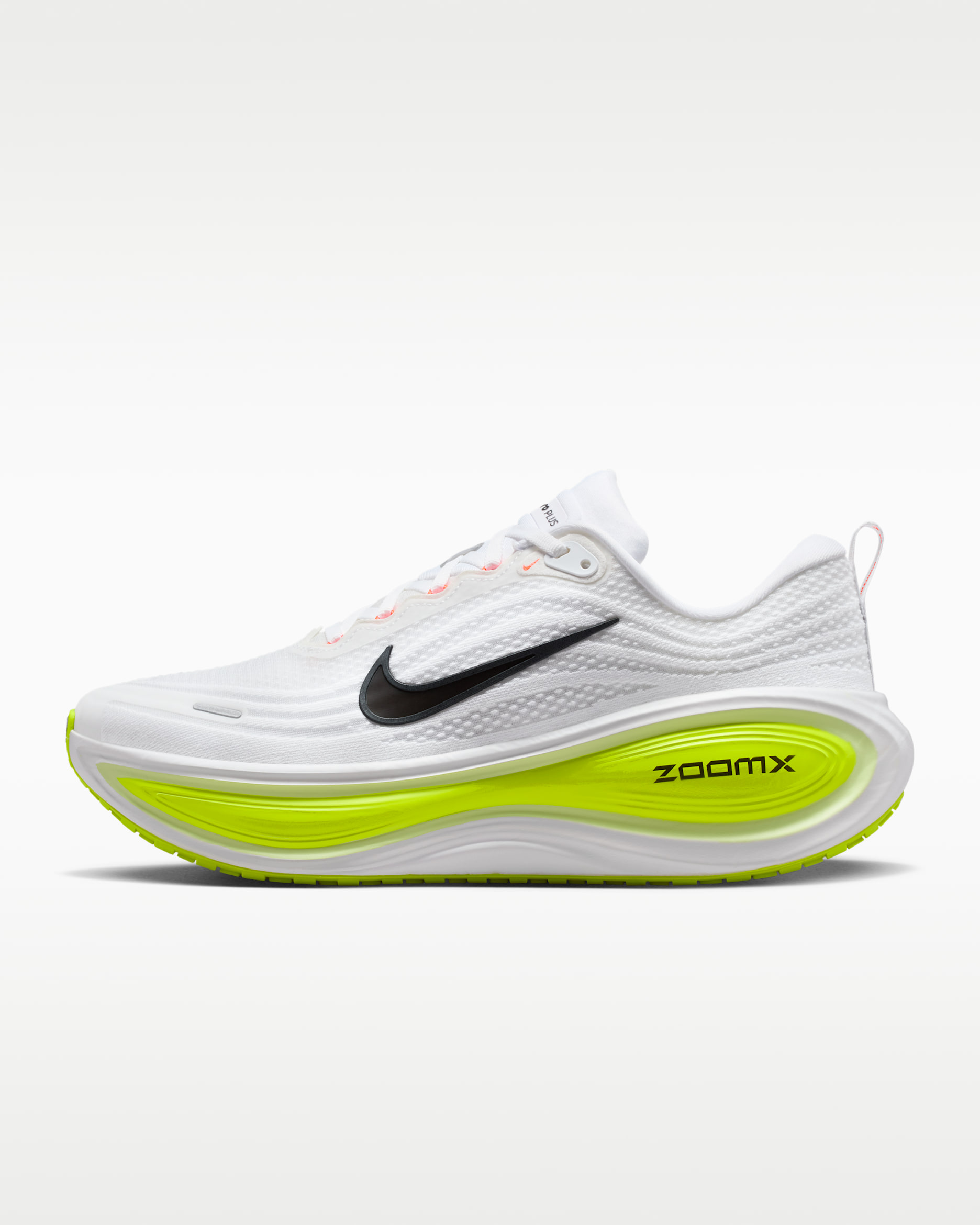 Scarpa da running su strada Nike Vomero Plus – Uomo - Bianco/Volt/Barely Volt/Nero