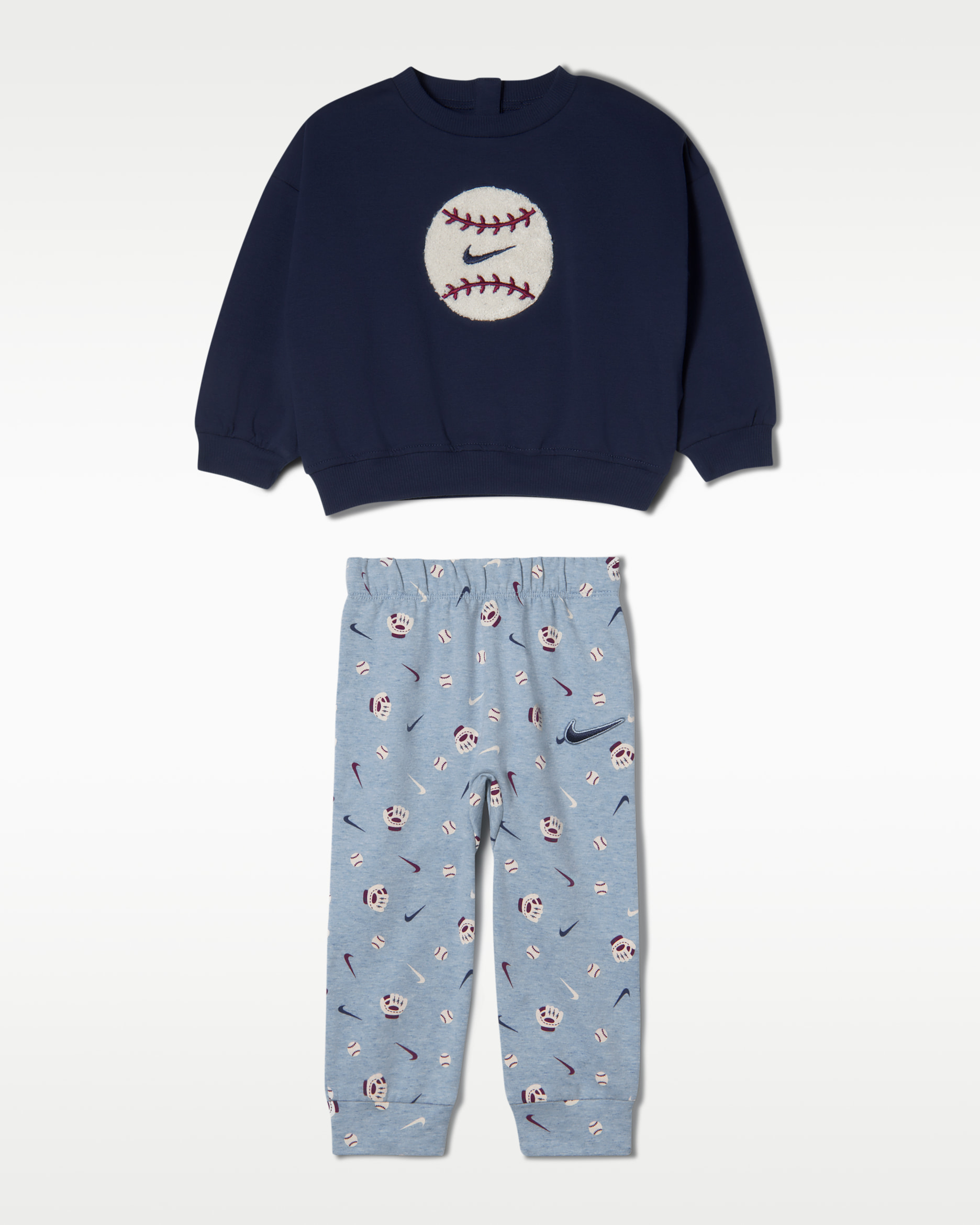 Nike Ready, Set, Grow! Baby (12-24M) 2-Piece Set - Work Blue