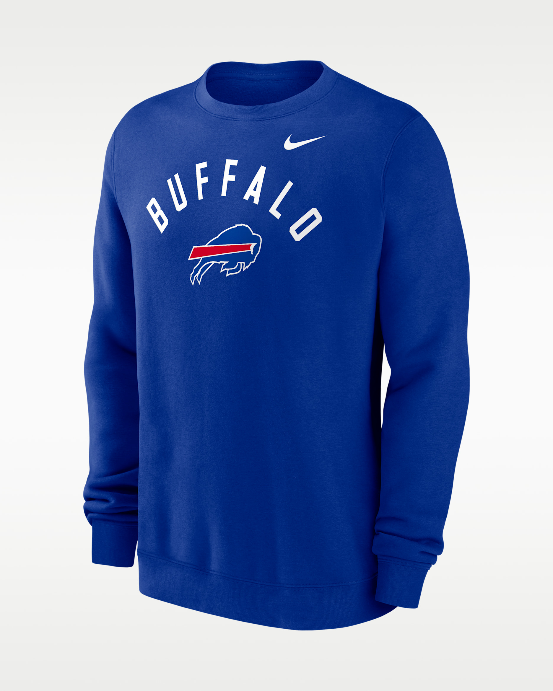 Buffalo Bills Club Men's Nike NFL Pullover Crew - Royal