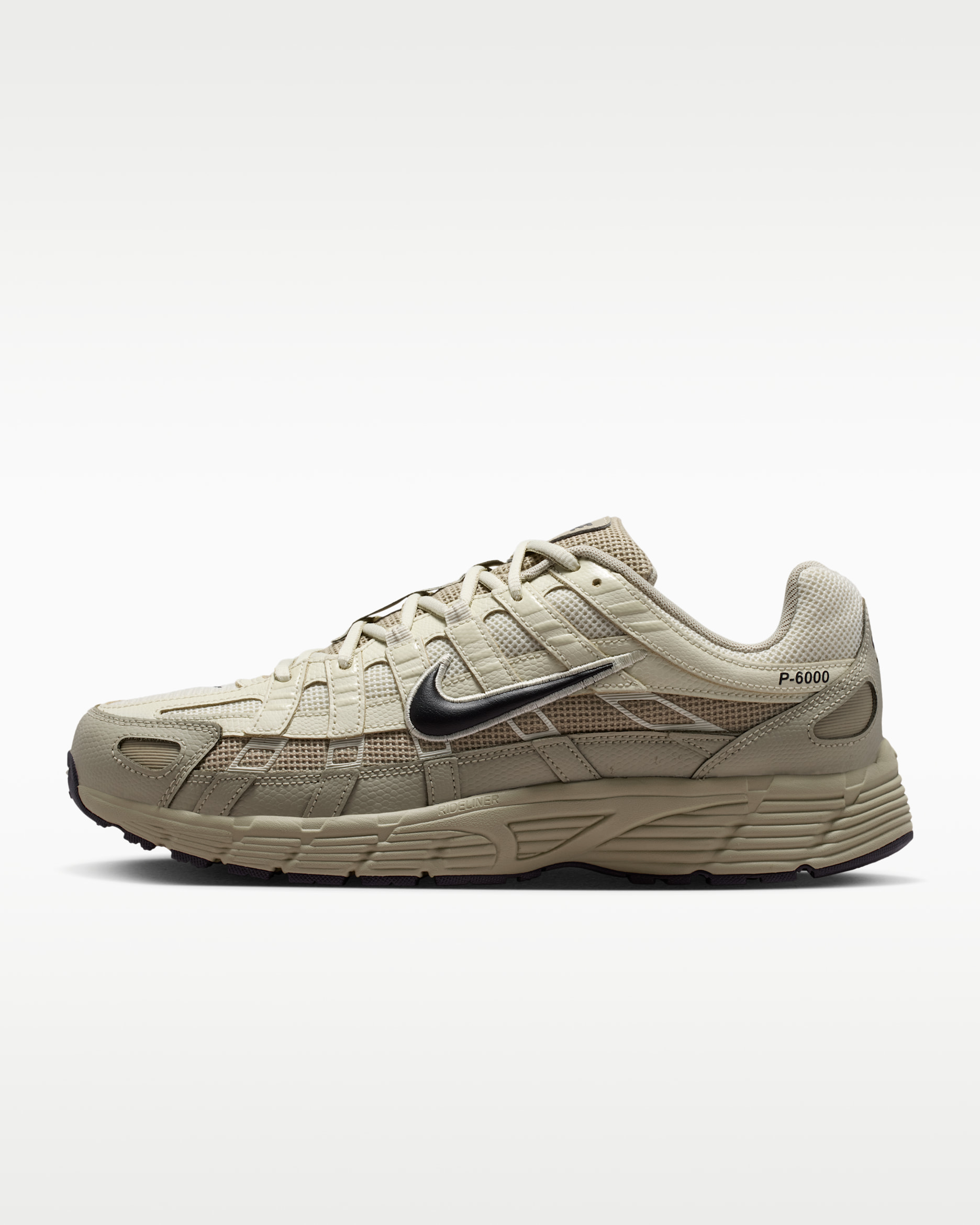 Tenis para hombre Nike P-6000 - Leche de coco/Playa/Negro