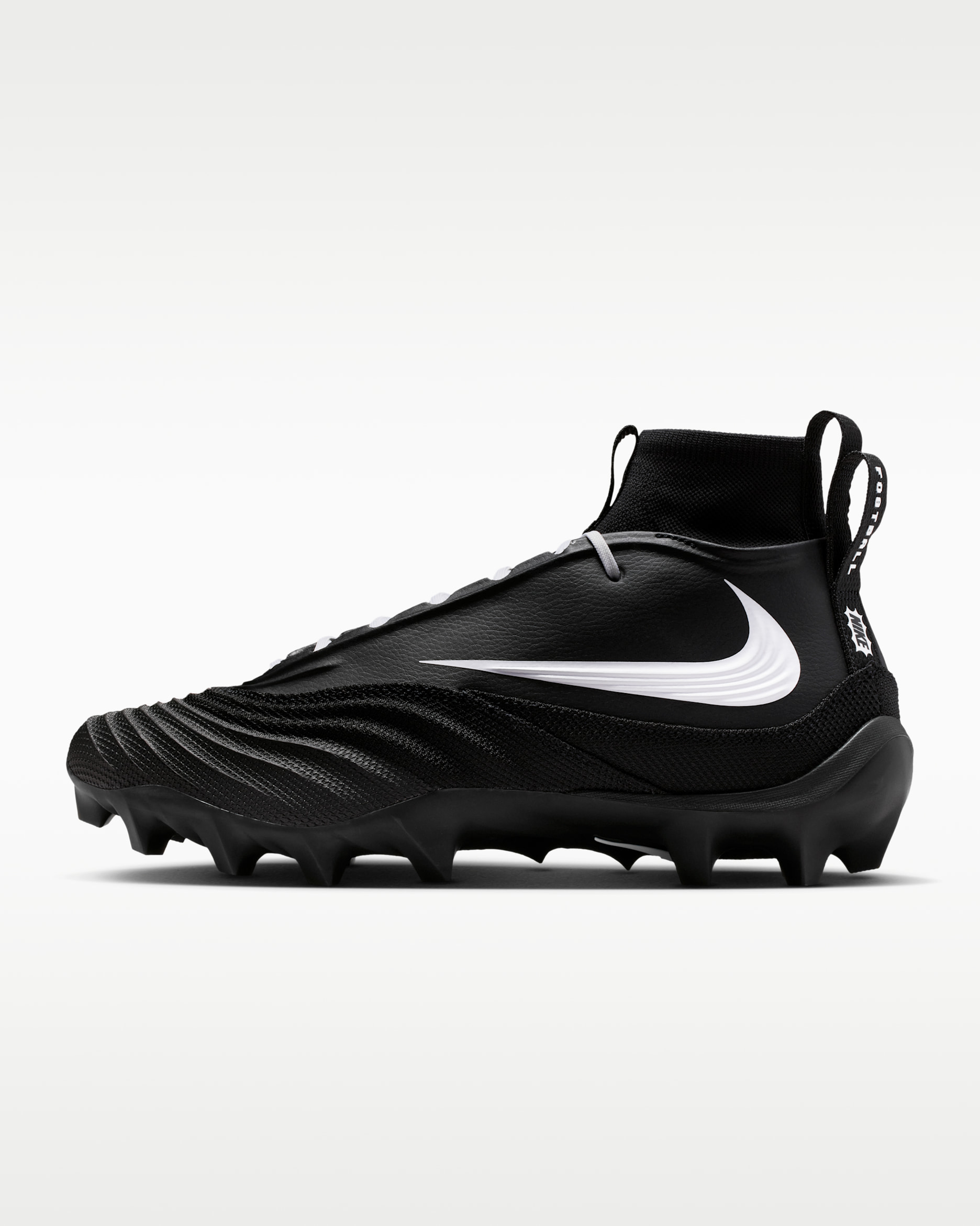 Nike Alpha Menace 5 Pro Men's Football Cleats - Black/Black/White
