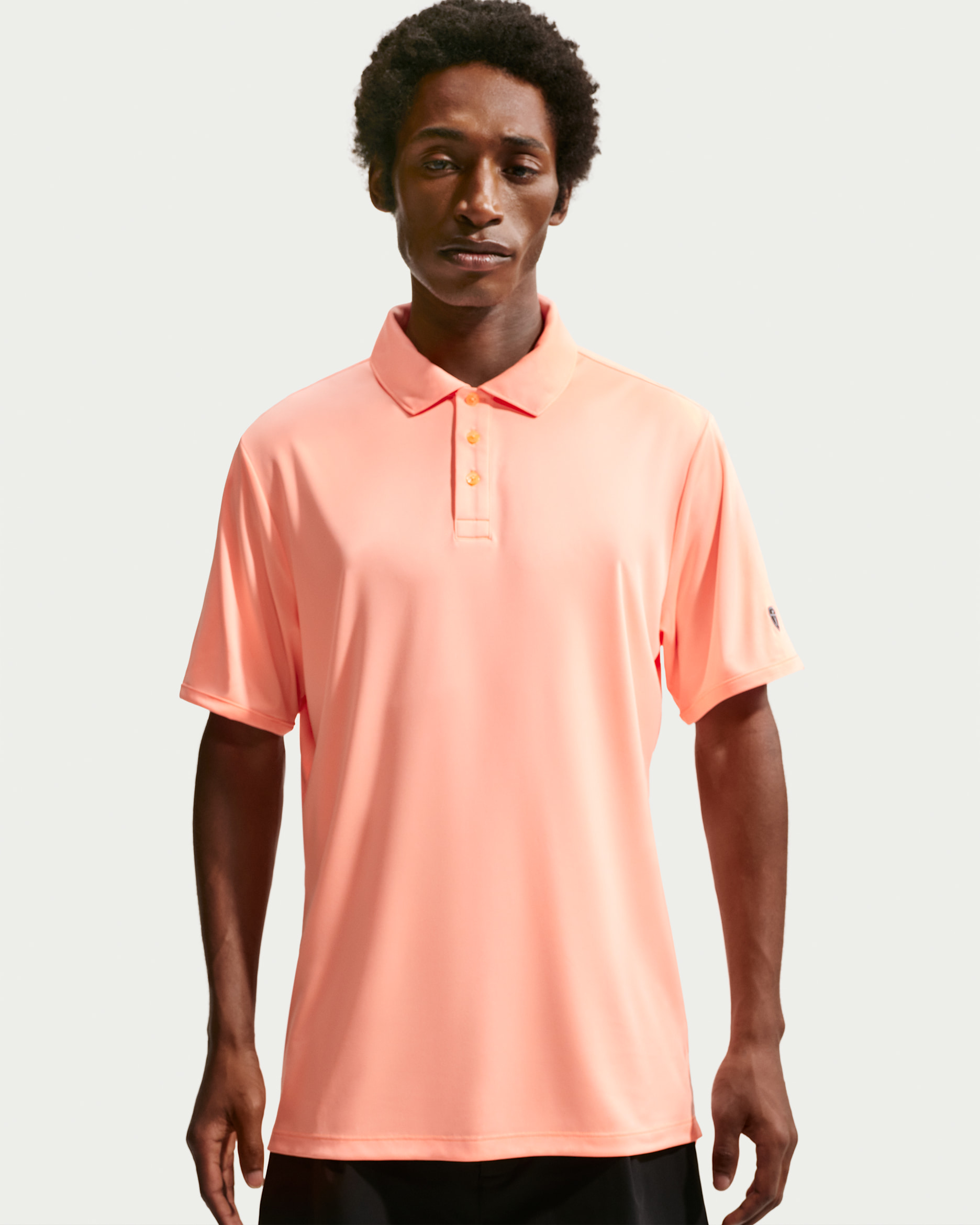 Nike Par Men's Dri-FIT Golf Polo - Orange Pulse/Orange Pulse