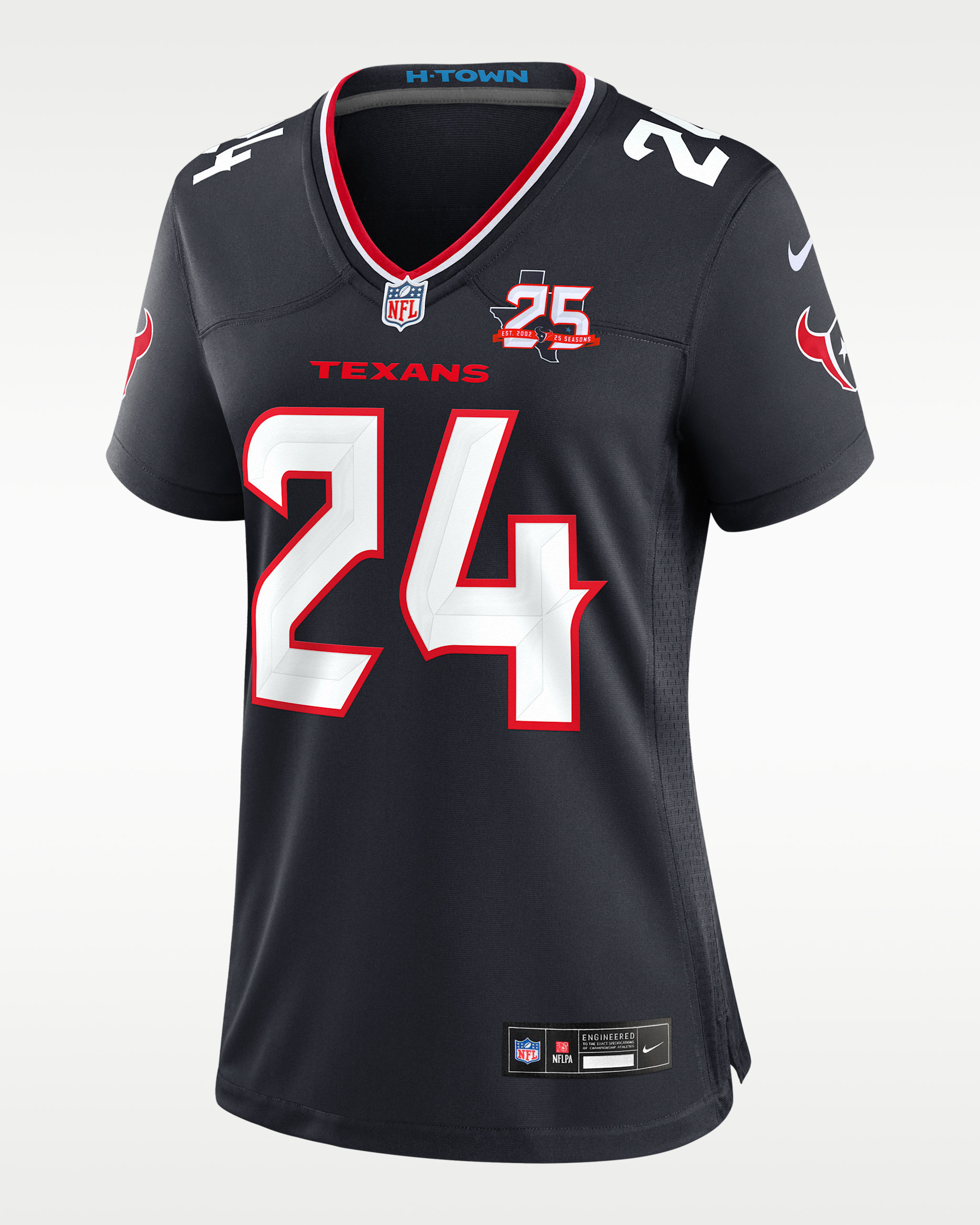 Derek Stingley Jr. Houston Texans Women's Nike NFL Game Jersey - Navy