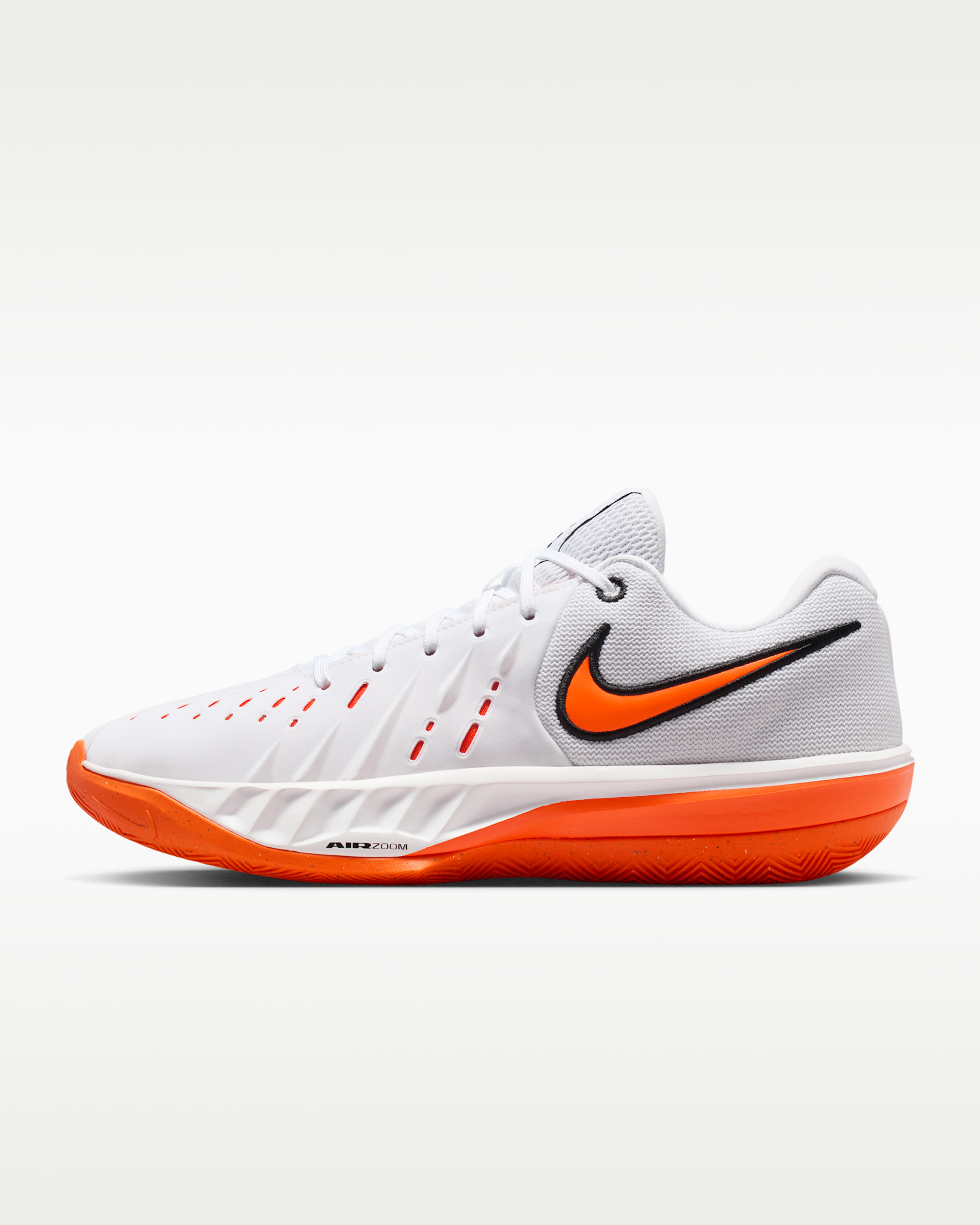 รองเท้าบาสเก็ตบอล Nike G.T. Cut Academy 2 EP - ขาว/ดำ/Safety Orange/Total Orange