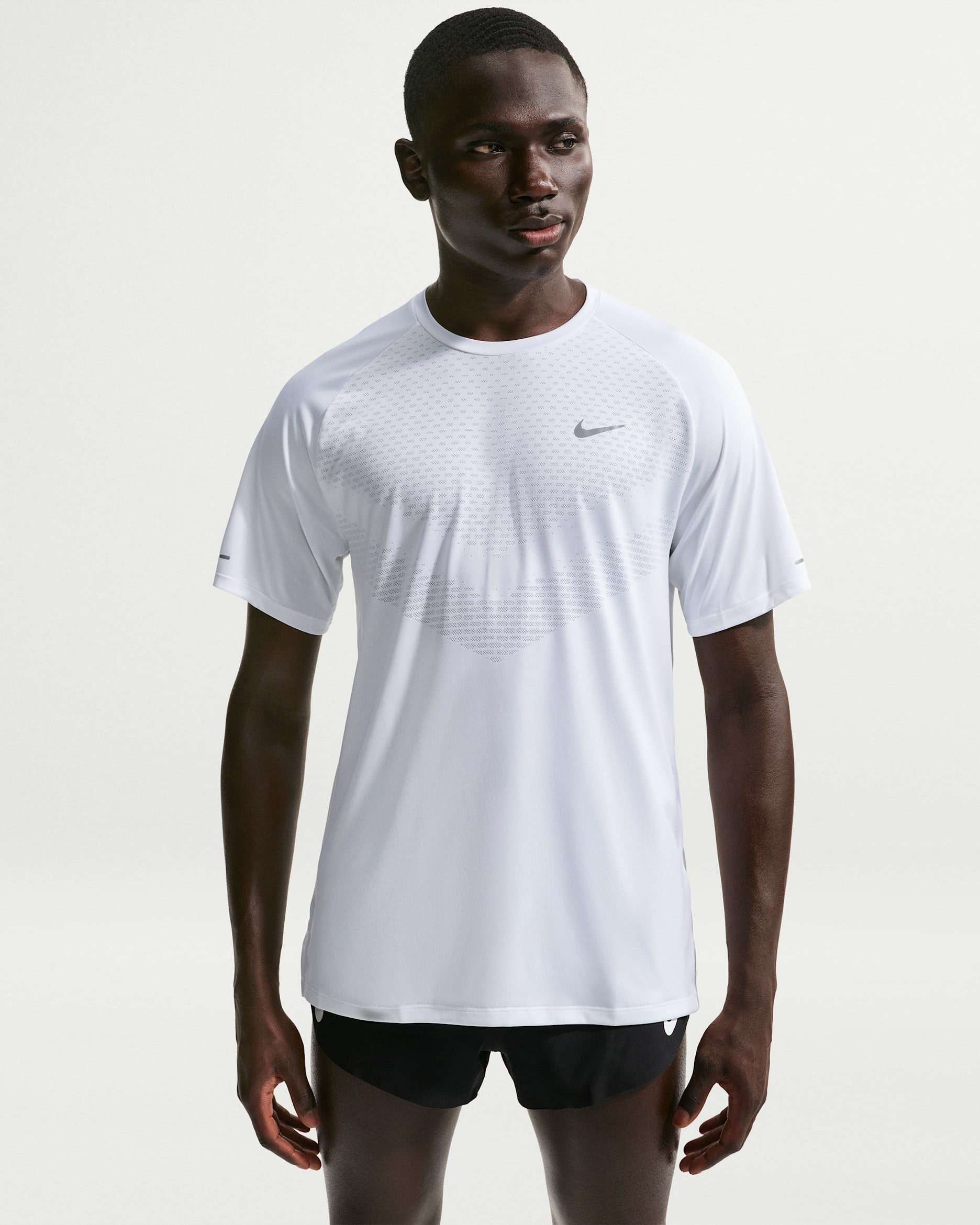 Nike Stride Men's Dri-FIT ADV Short-Sleeve Running Top - White