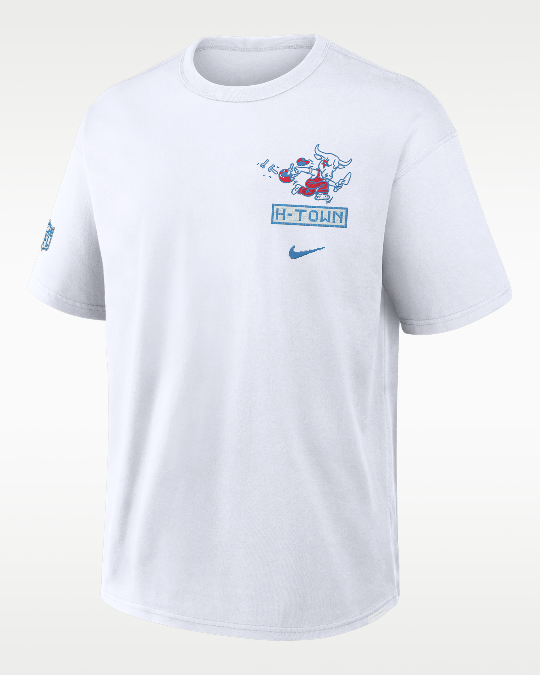 Houston Texans Rivalries Collection Max90 Men's Nike NFL T-Shirt - White