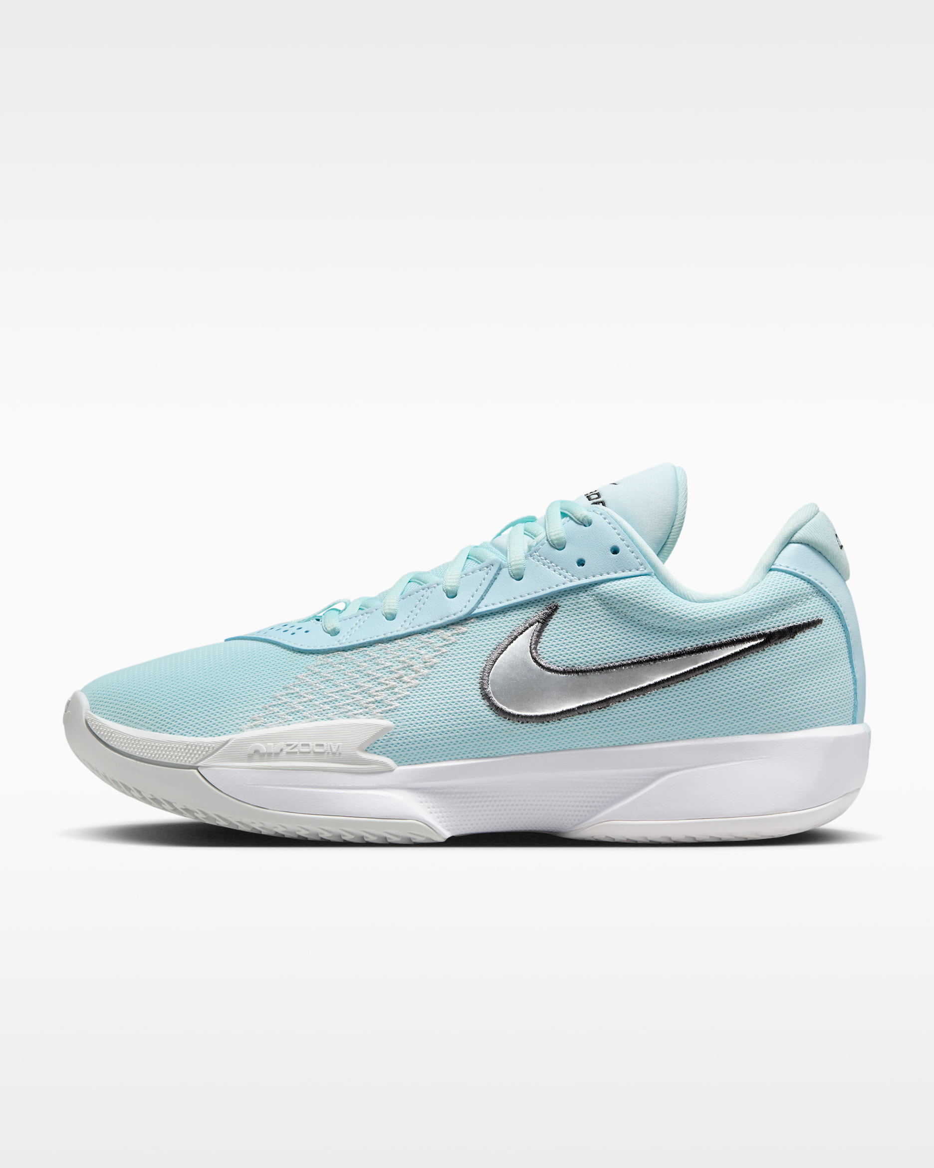 Tenis de básquetbol Nike G.T. Cut Academy - Azul glacial/Blanco/Polvo fotón/Plata metalizado