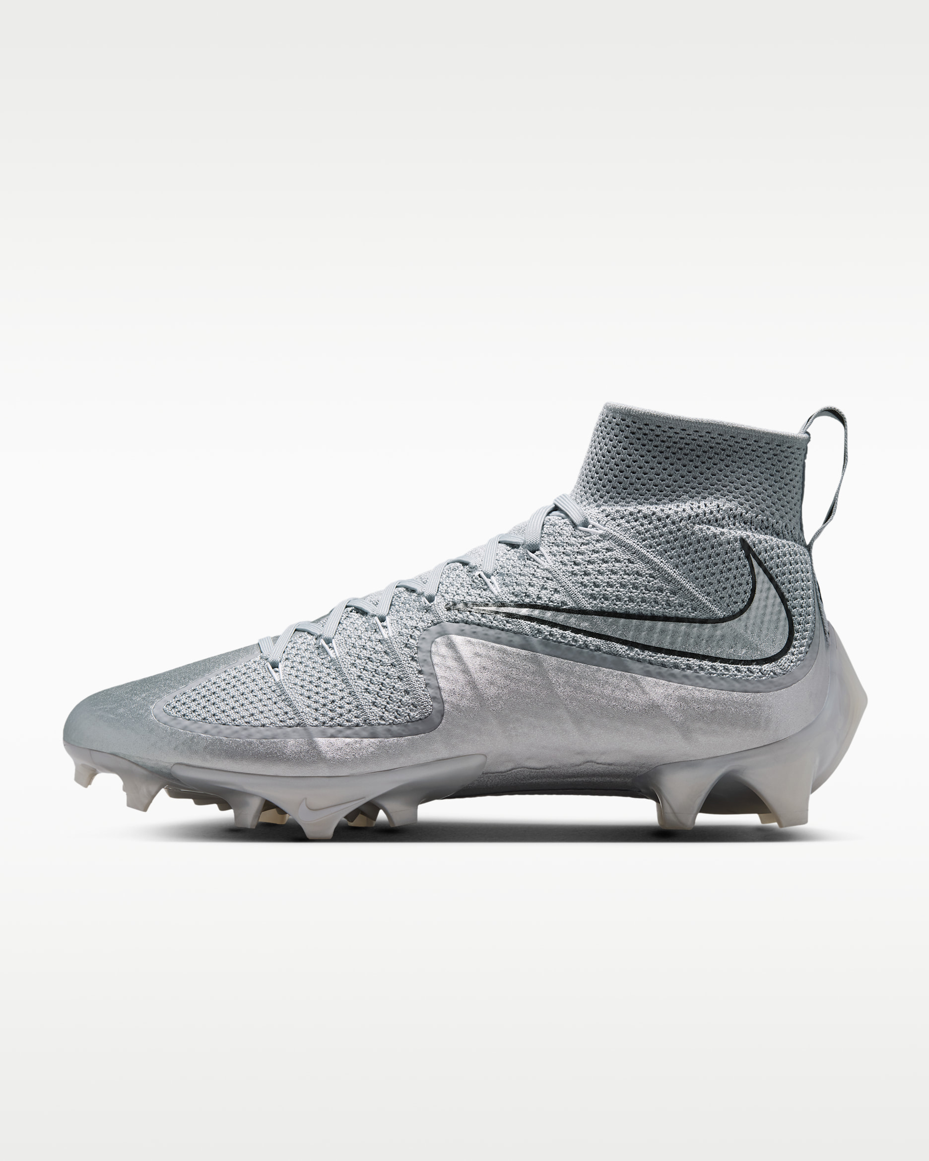 Nike Vapor Edge 360 "Untouchable" Men's Football Cleats - Wolf Grey/White/Metallic Silver/Black