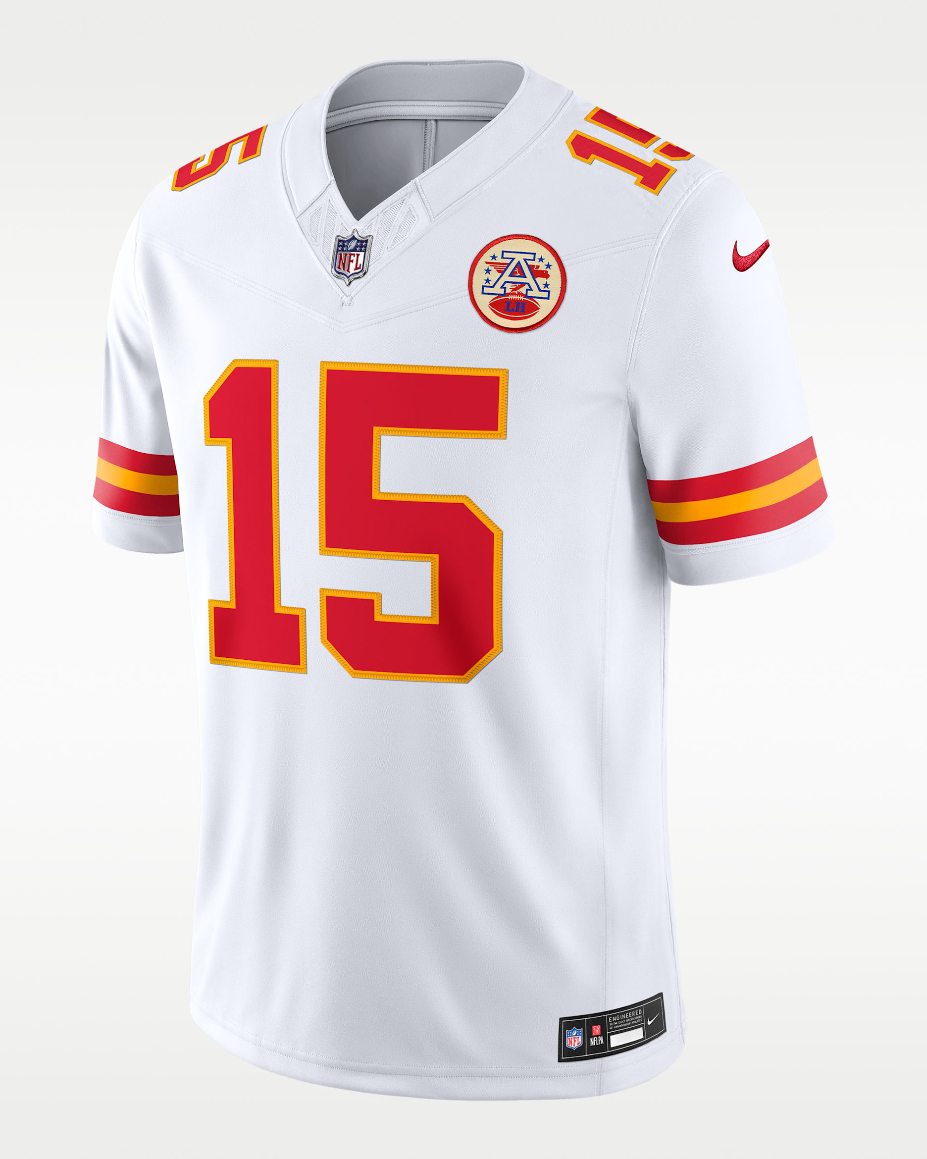 Patrick Mahomes Kansas City Chiefs Men's Nike Dri-FIT NFL Limited Jersey - White