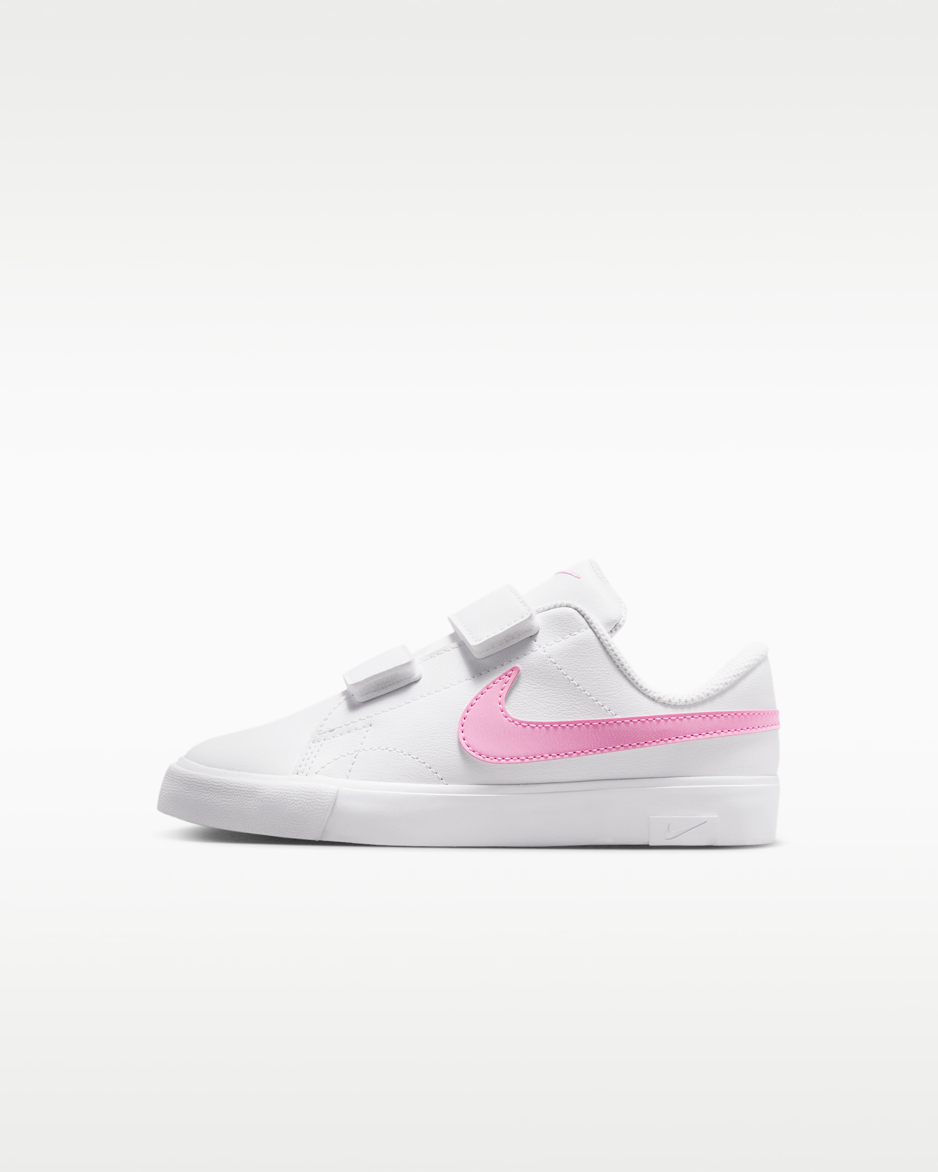 Nike Tennis Essential Schuh (jüngere Kinder) - Weiß/Weiß/Pink Rise