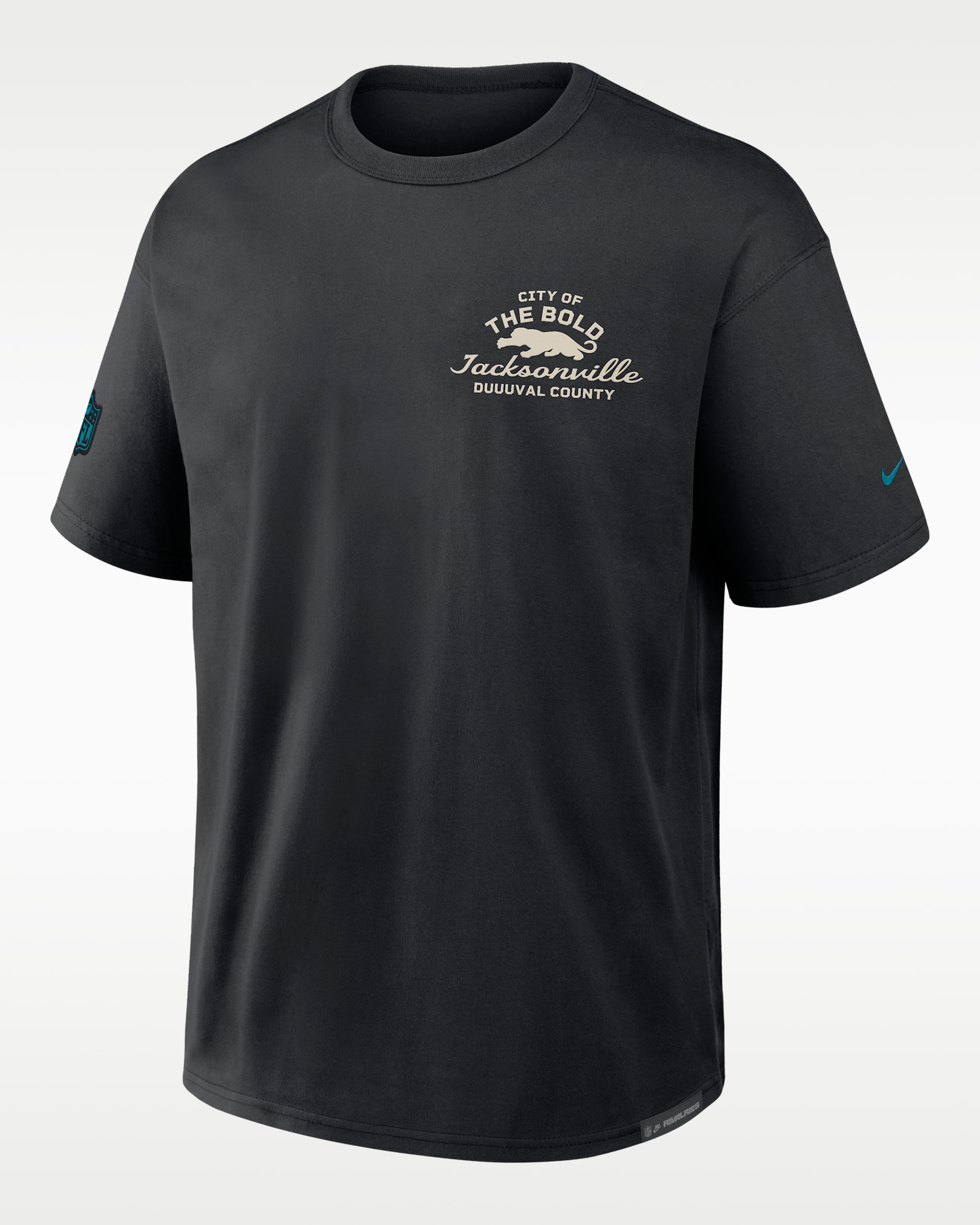 Jacksonville Jaguars Rivalries Collection Max90 Men's Nike NFL T-Shirt - Black