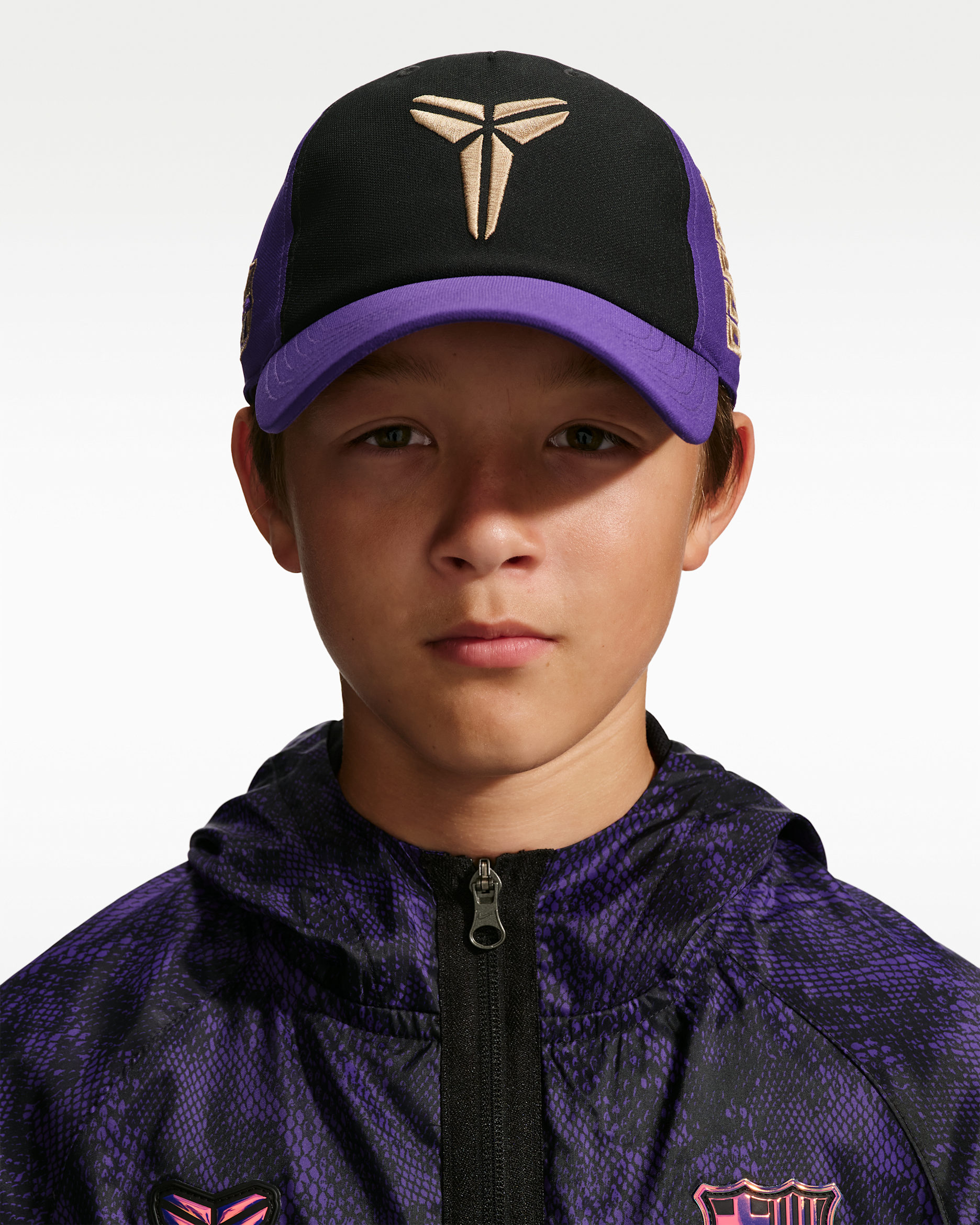 F.C. Barcelona 25/26 Nike Club Cap 5P Away - Field Purple/Black/Metallic Gold