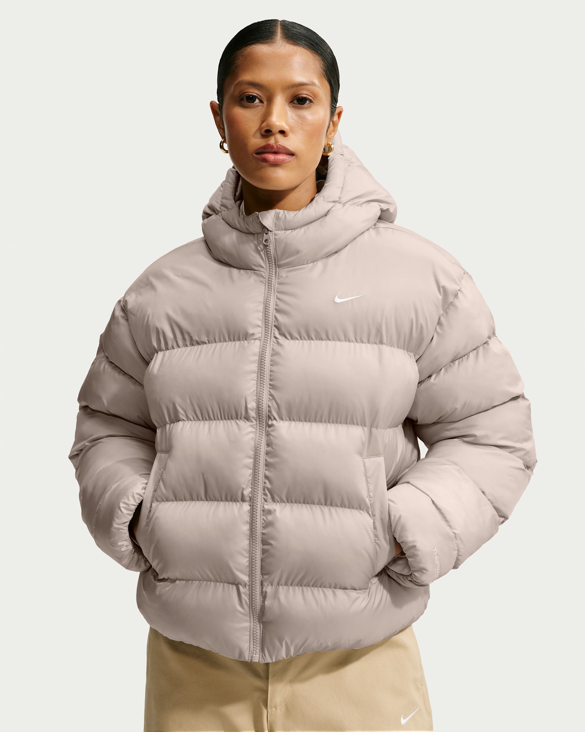 Nike Sportswear Women's Therma-FIT Jacket - Cream II/Sail