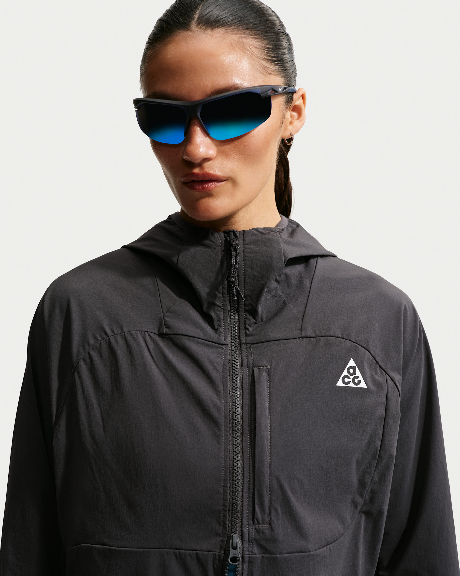 ACG Five Towers Women's UV Protection Jacket - Anthracite/Anthracite/Summit White