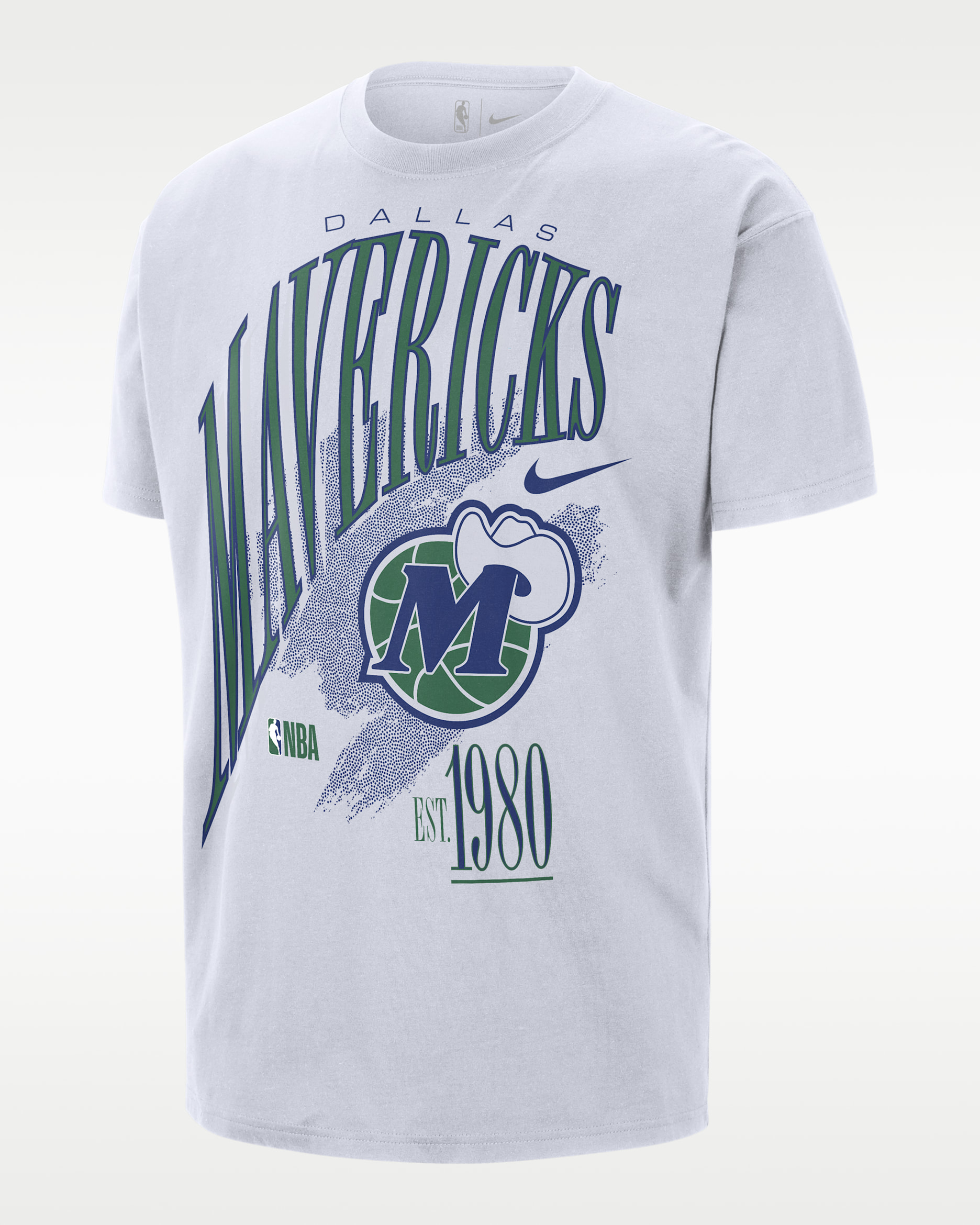 Dallas Mavericks Mavericks Hardwood Classics Champions Men's Nike NBA T-Shirt - White
