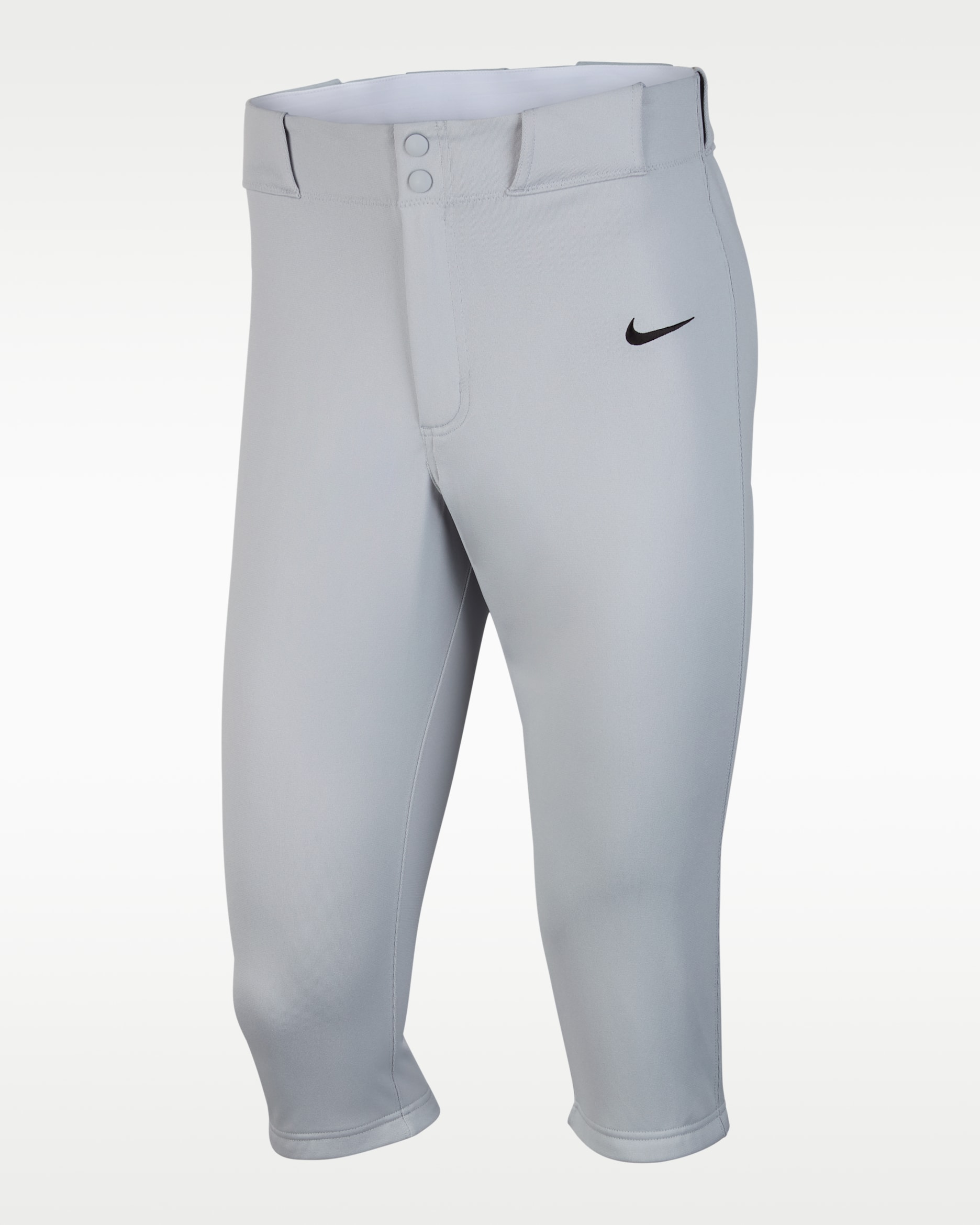 Nike Vapor Select Men's High Baseball Pants - Wolf Grey/Black