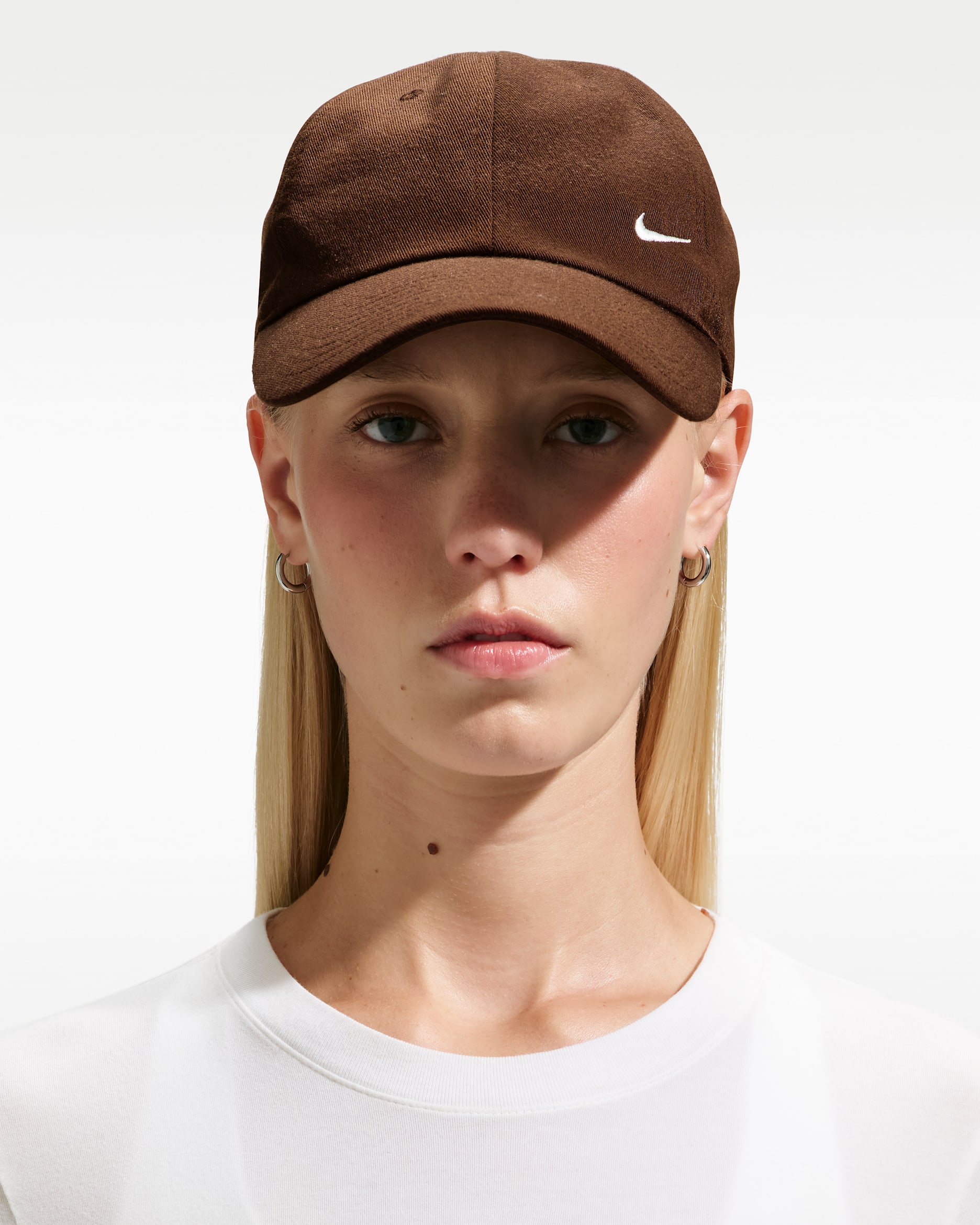 Gorra sin estructura Nike Club - Cacao impresionante/Vela