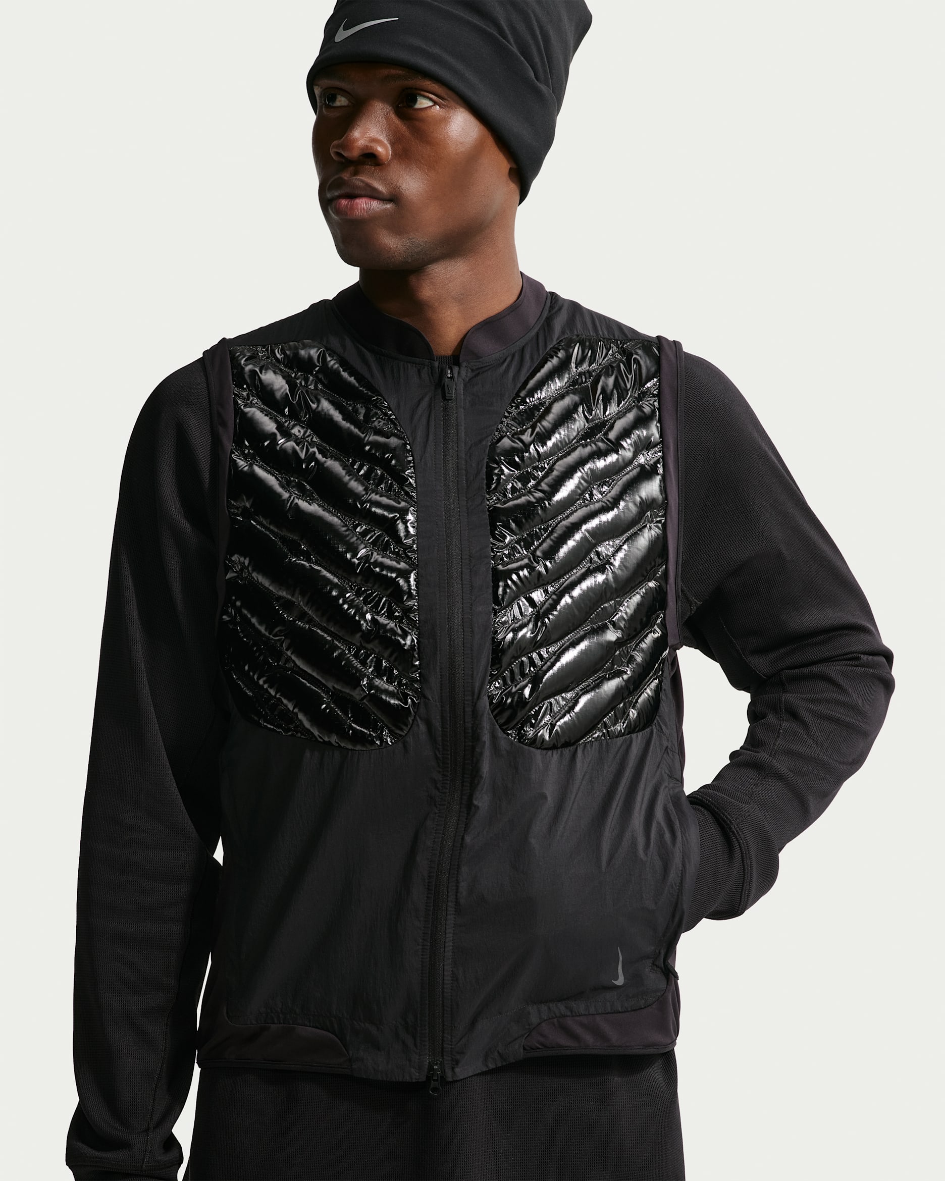 NikeLab | Running Men's Vest - Black/Black