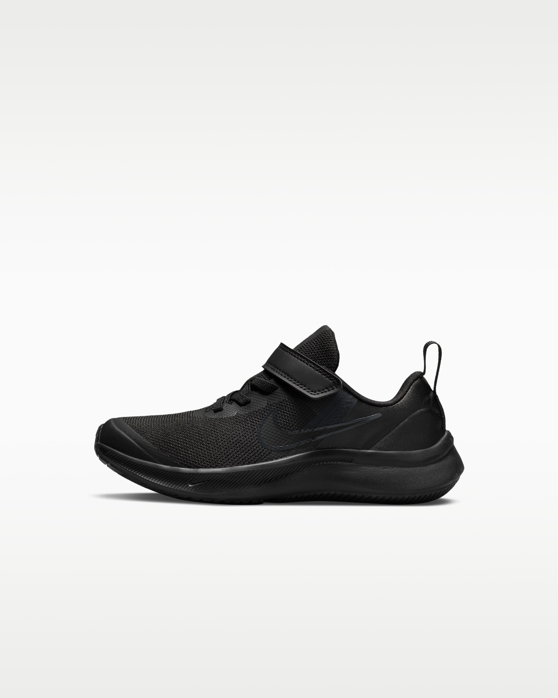 Nike Star Runner 3 Little Kids' Shoes - Black/Dark Smoke Grey/Black