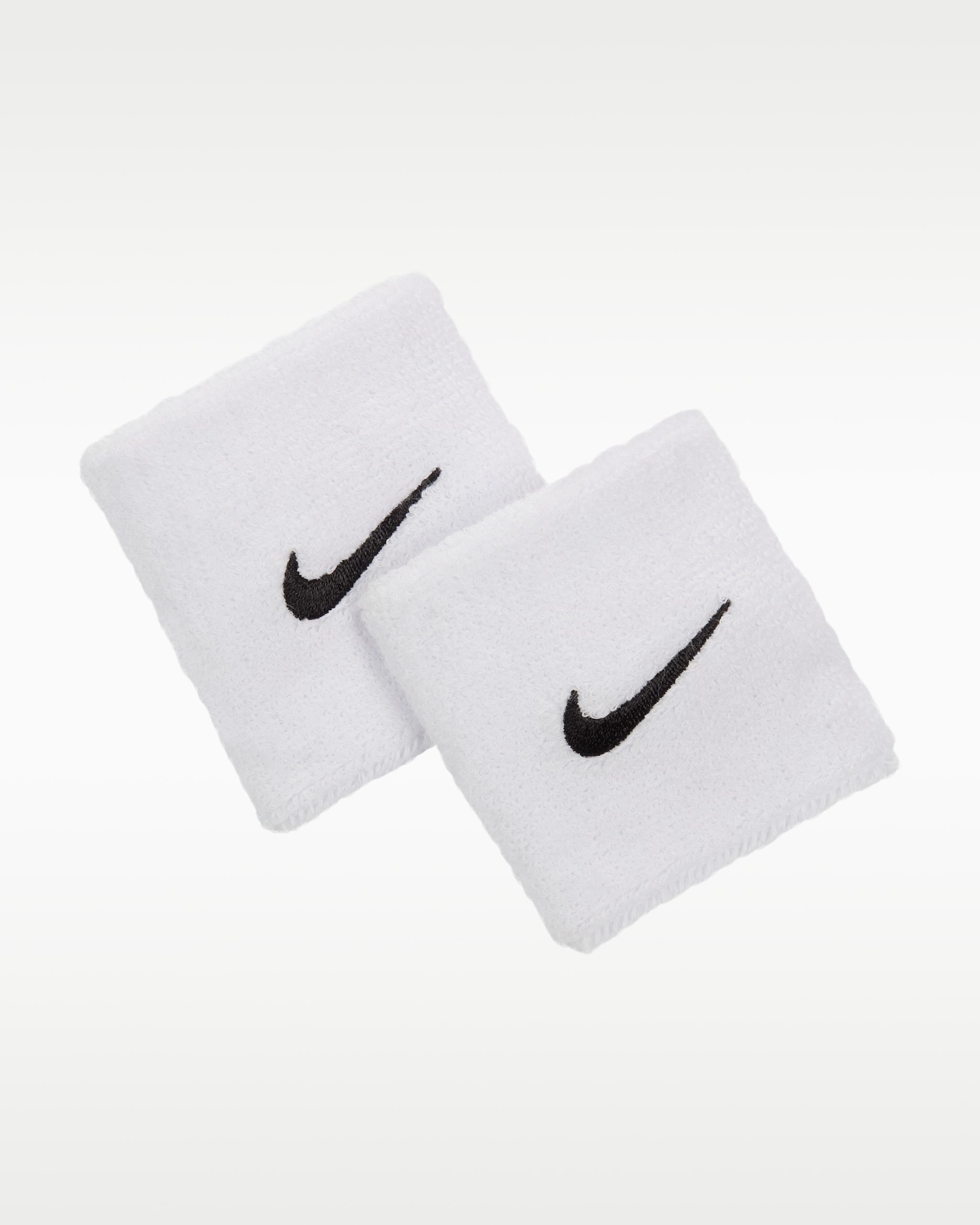 Nike Swoosh Classic Wristbands (2-Pack) - White