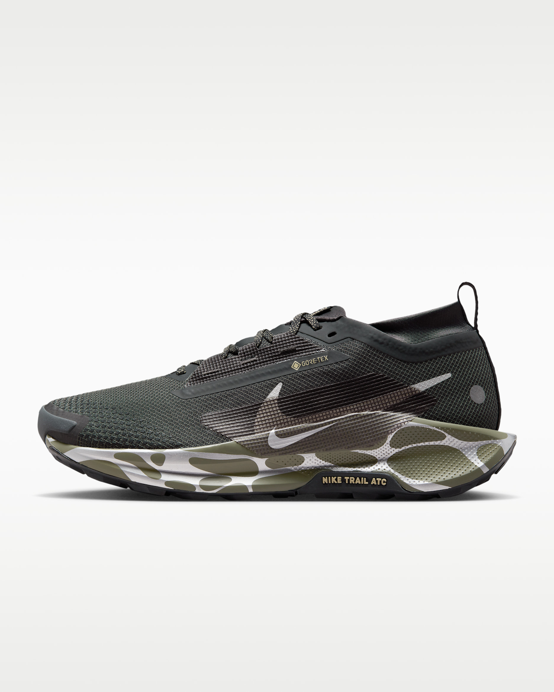 Nike Pegasus Trail 5 GORE-TEX Men's Waterproof Trail Running Shoes - Anthracite/Light Army/Red Sepia/Reflect Silver