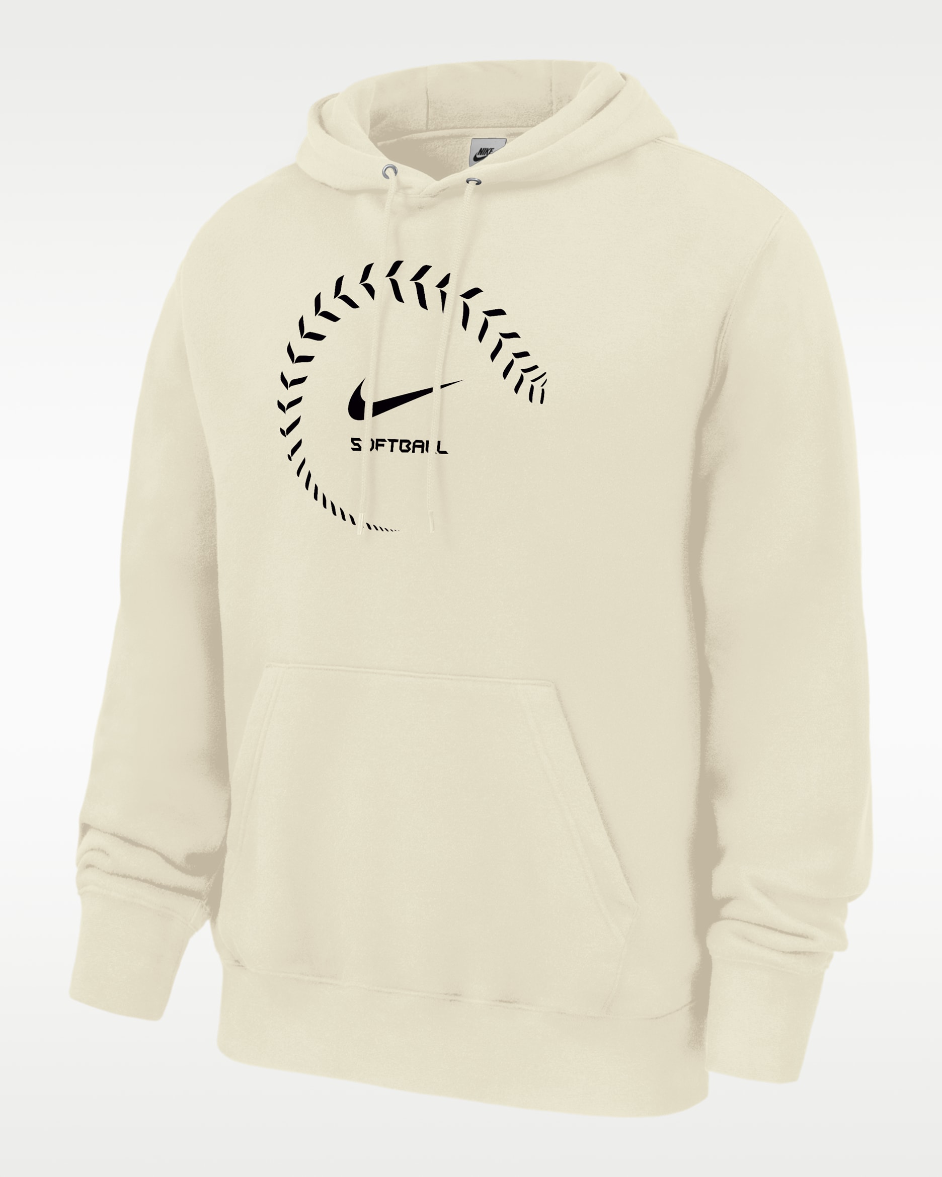 Nike Swoosh Club Men's Softball Fleece Hoodie - Sail