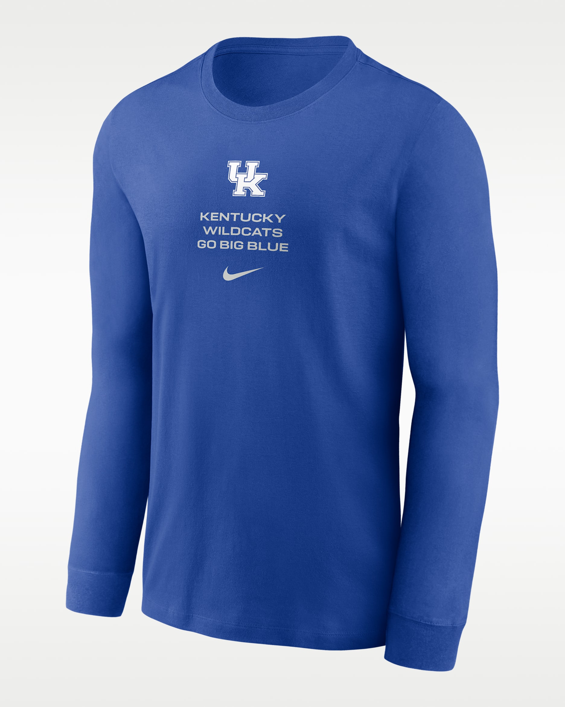 Kentucky Sideline Men's Nike Dri-FIT College Long-Sleeve T-Shirt - Game Royal