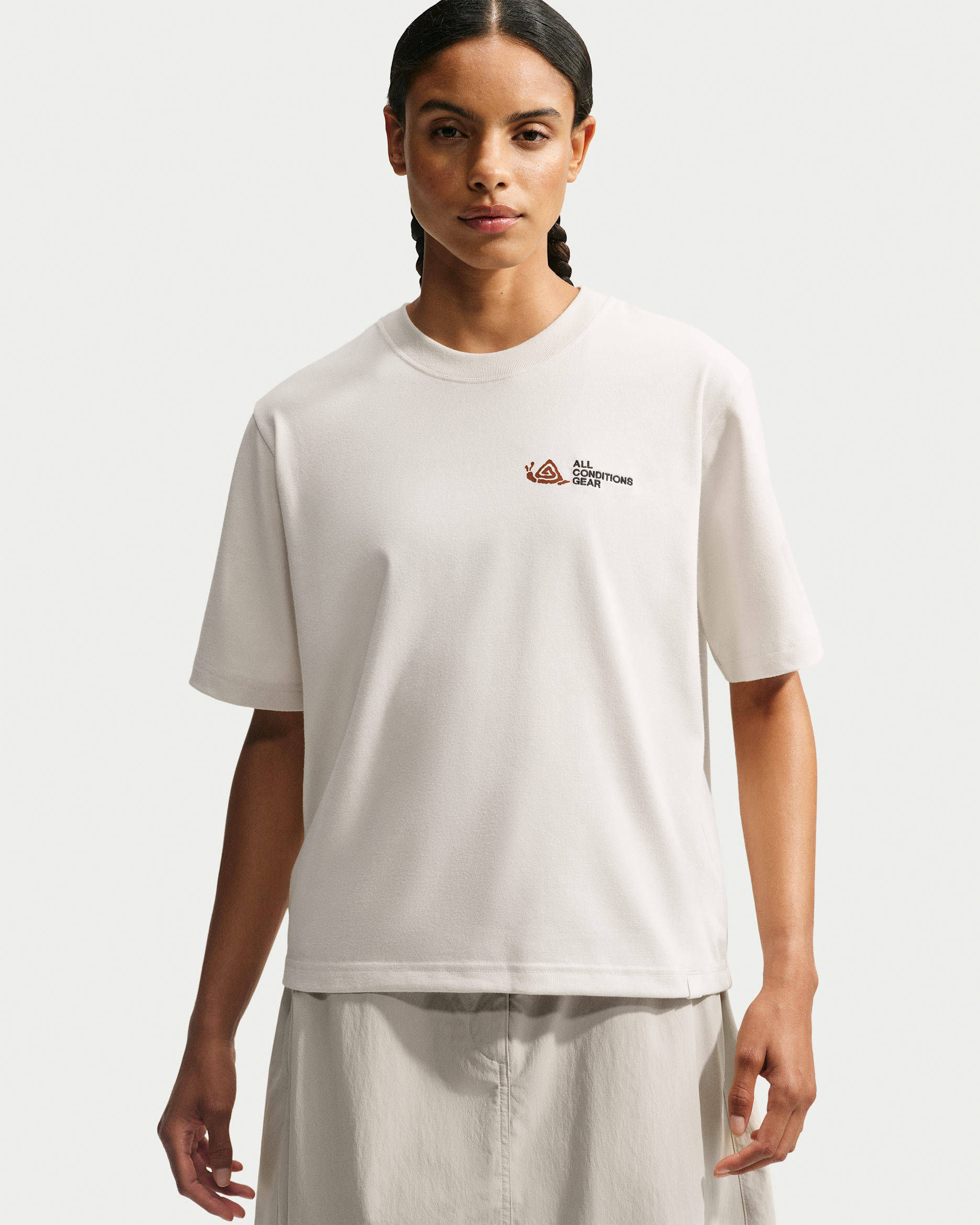 ACG Women's T-Shirt - Light Orewood Brown