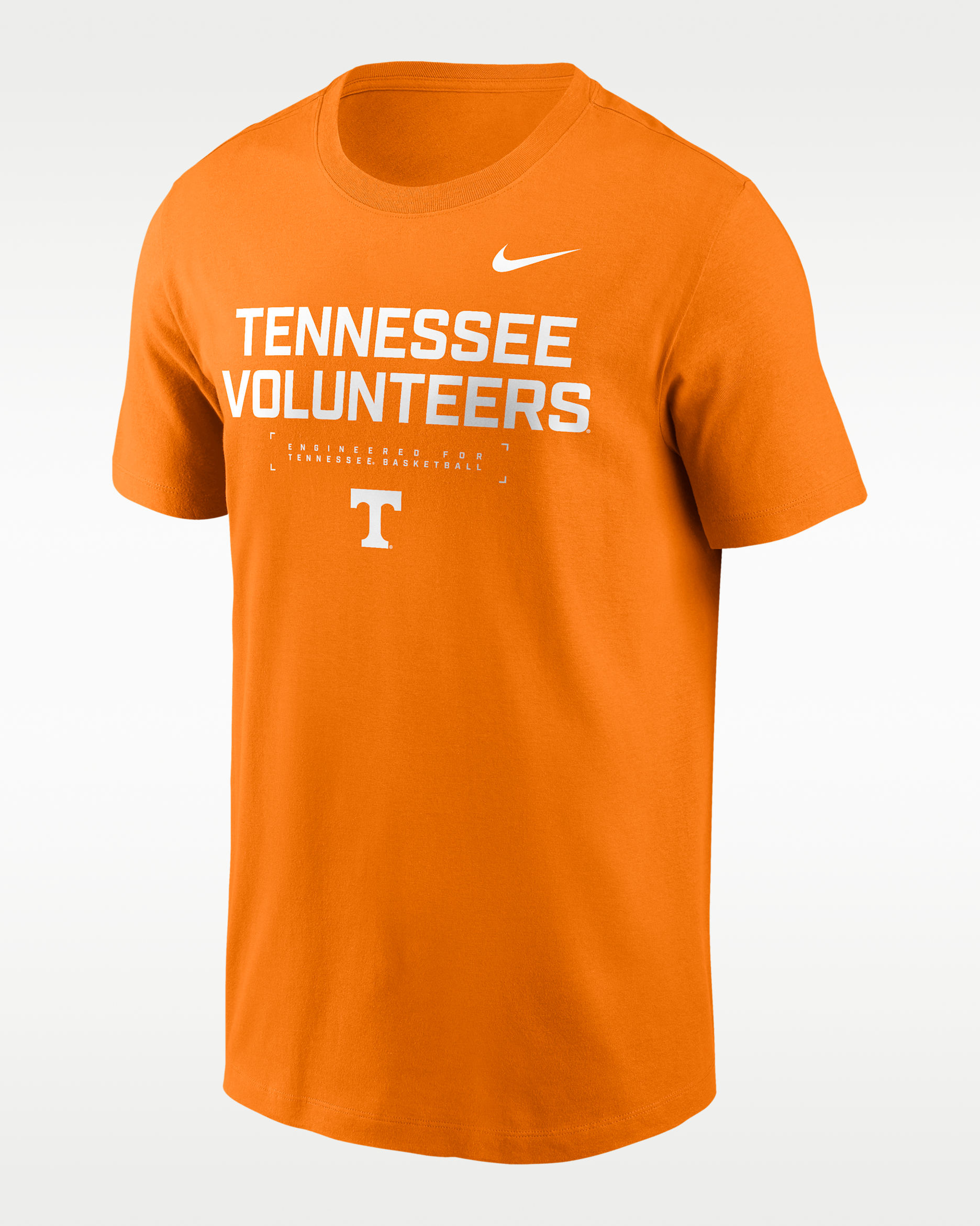 Playera universitaria Nike Dri-FIT para hombre Tennessee Courtside Basketball - Naranja