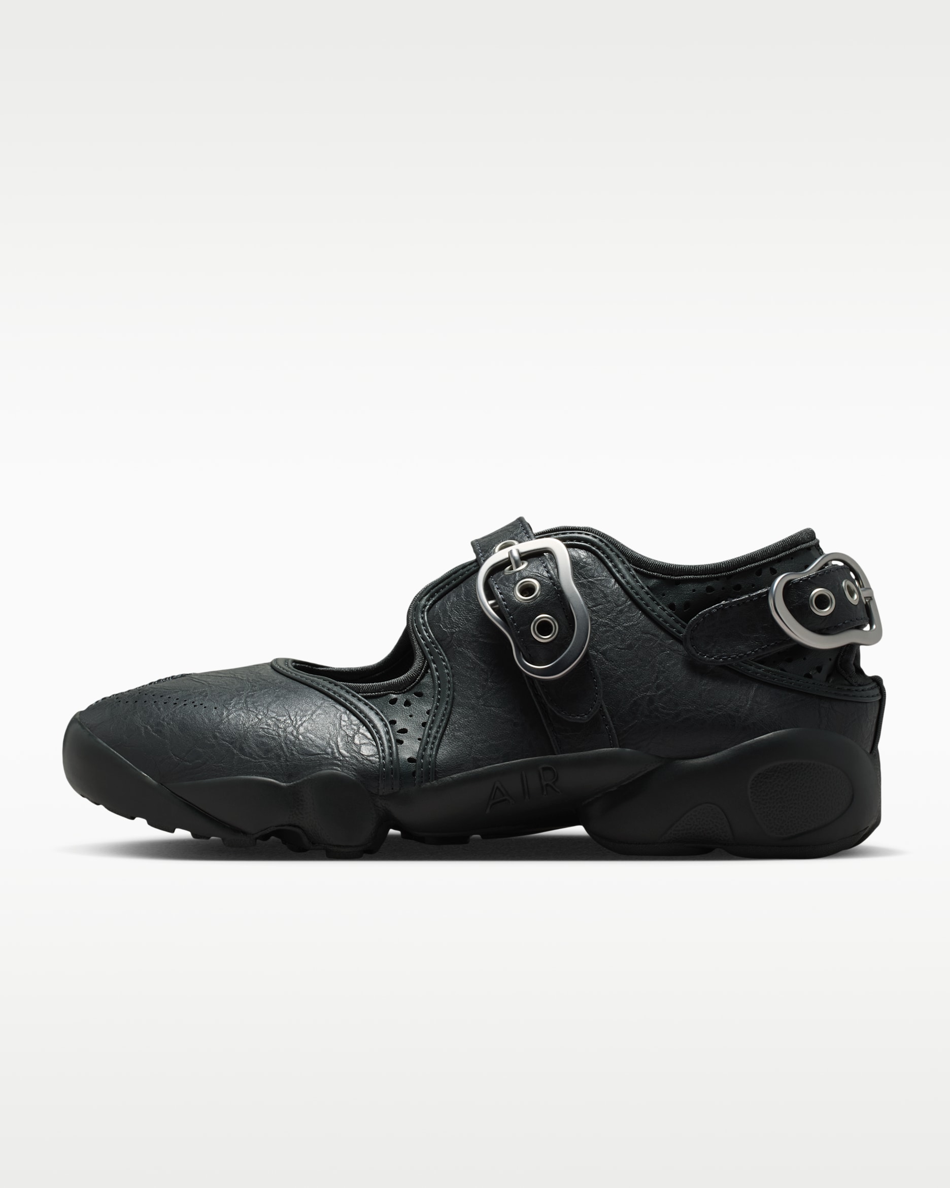Nike Air Rift LTR Zapatillas - Mujer - Anthracite/Plata metalizado/Anthracite