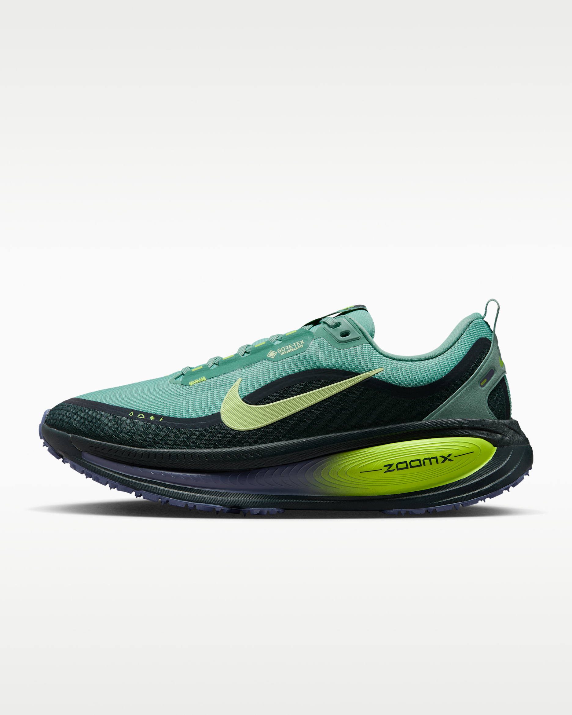 Nike Vomero 18 GORE-TEX 男款防水路跑鞋（帶反光裝飾） - Seaweed/Cannon/Volt/Barely Volt