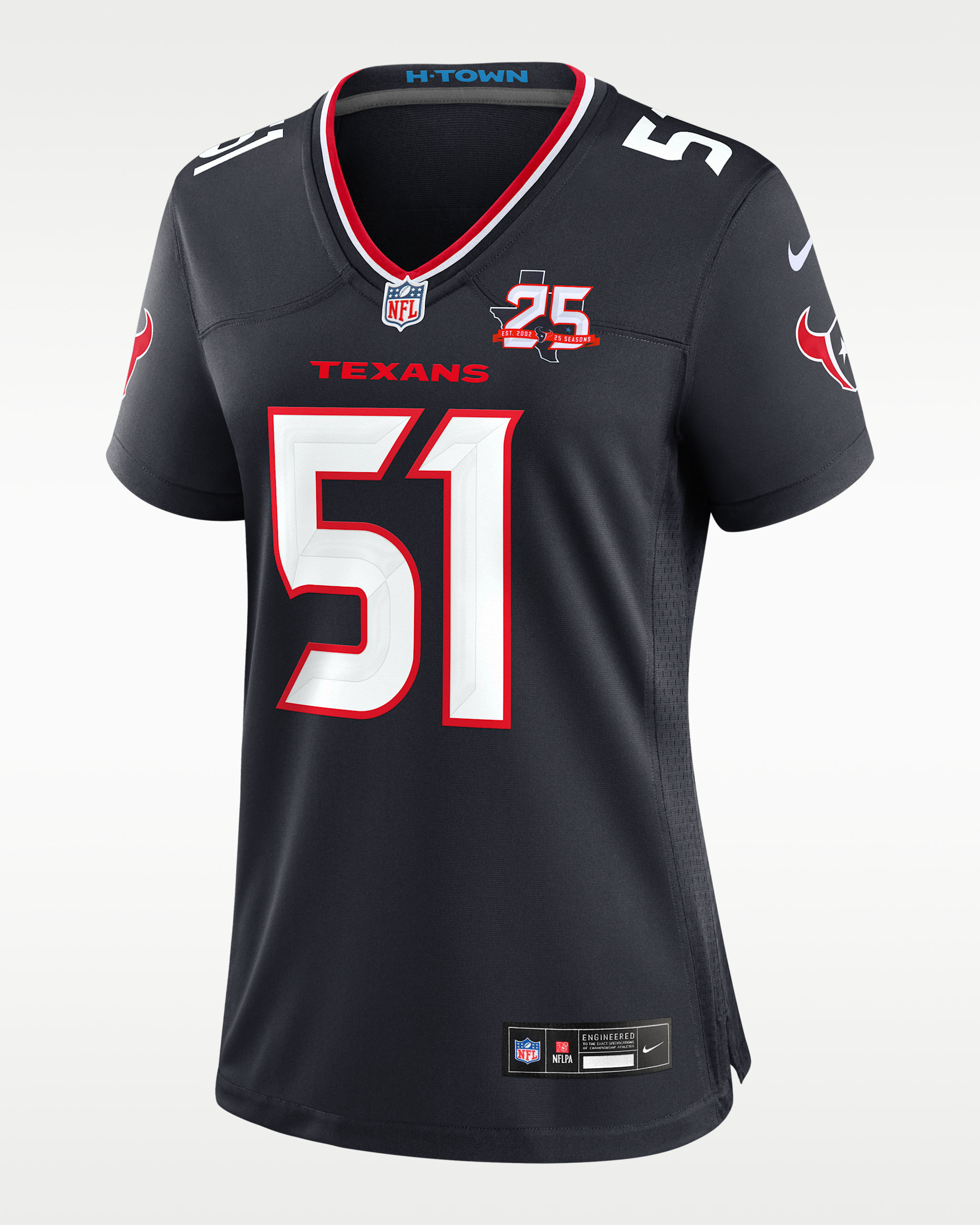 Will Anderson Jr. Houston Texans Women's Nike NFL Game Jersey - Navy