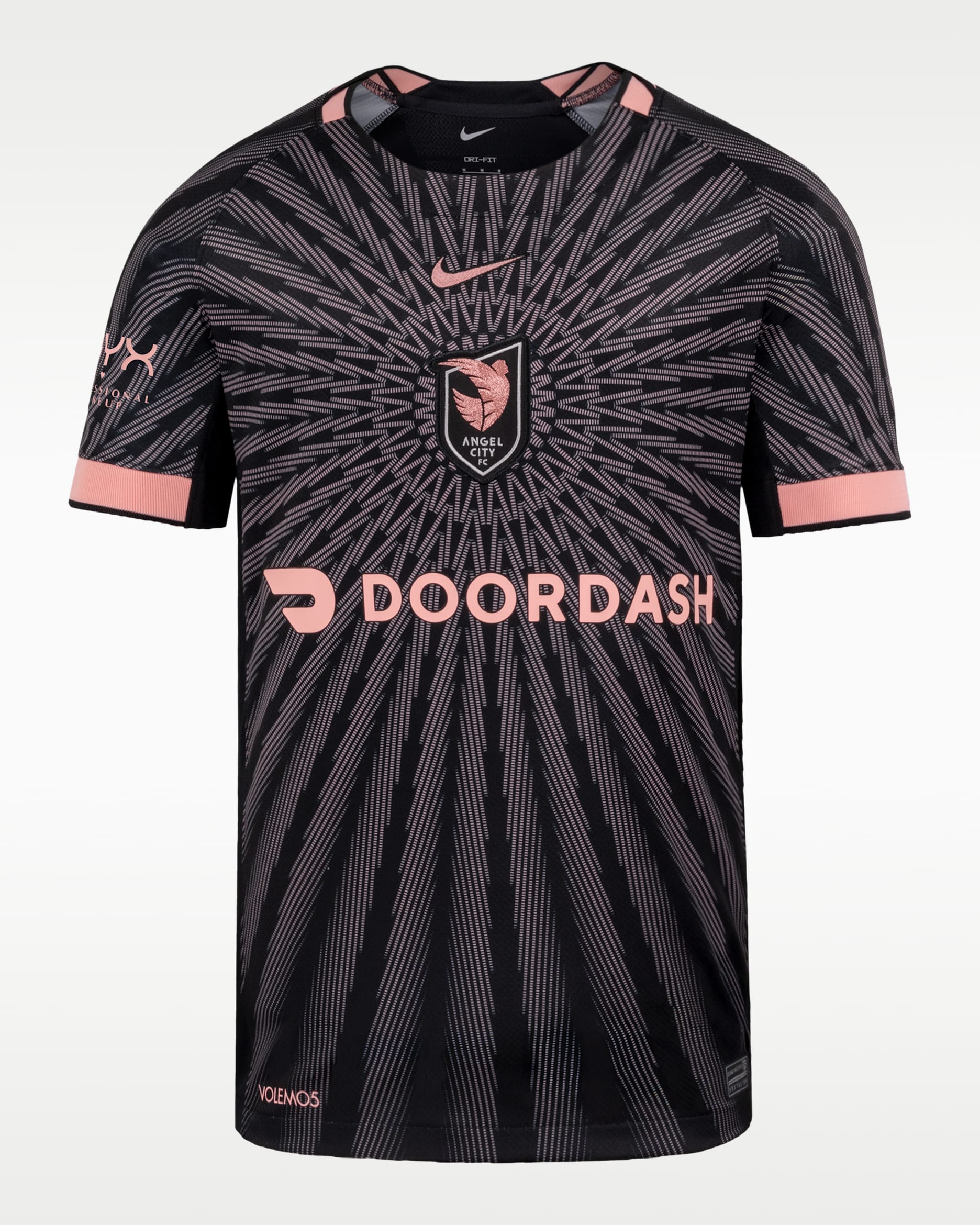 Angel City FC Stadium Edition Big Kids' Nike Dri-FIT Replica Jersey - Black