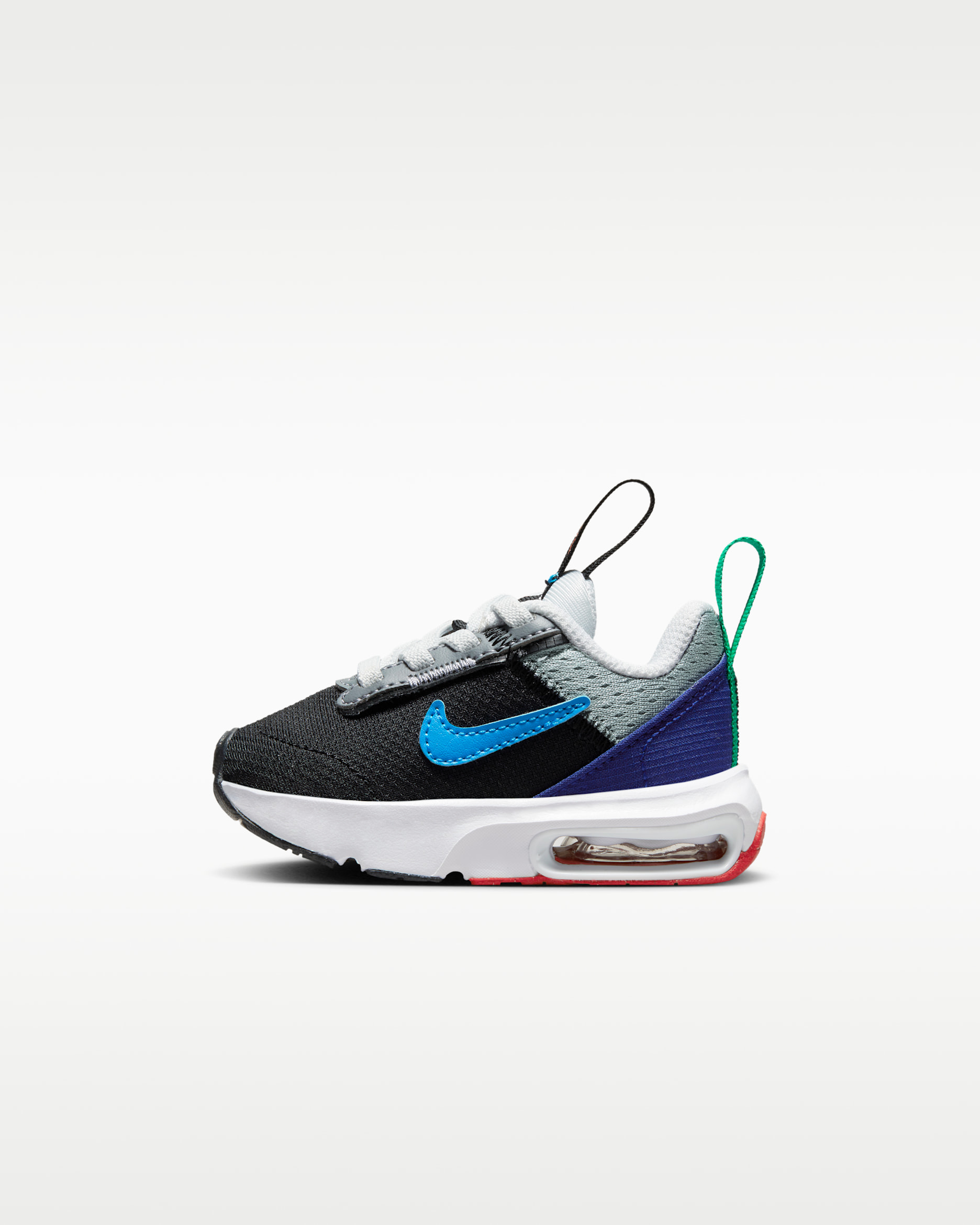 Nike Air Max INTRLK Lite Baby/Toddler Shoes - Black/Cool Grey/Deep Royal Blue/Photo Blue
