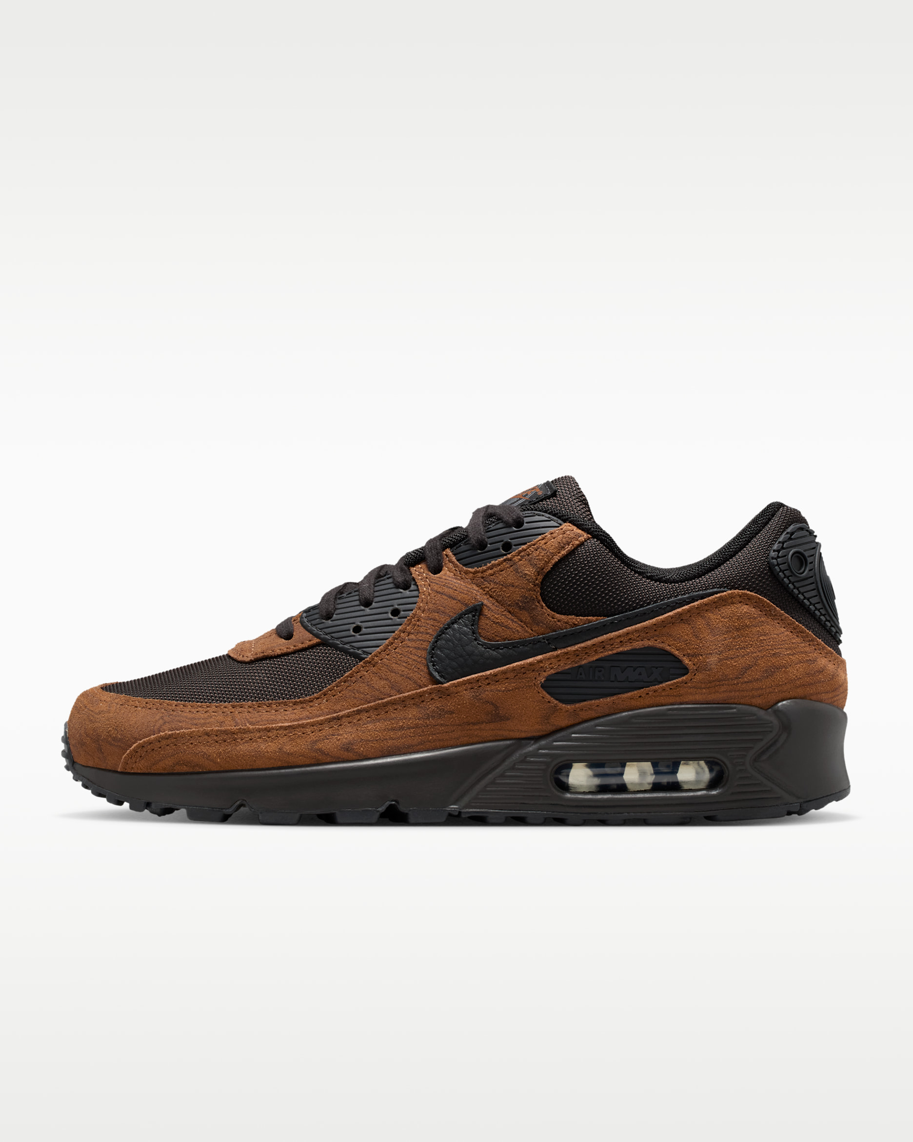 Nike Air Max 90 Premium Men's Shoes - Light British Tan/Velvet Brown/Black