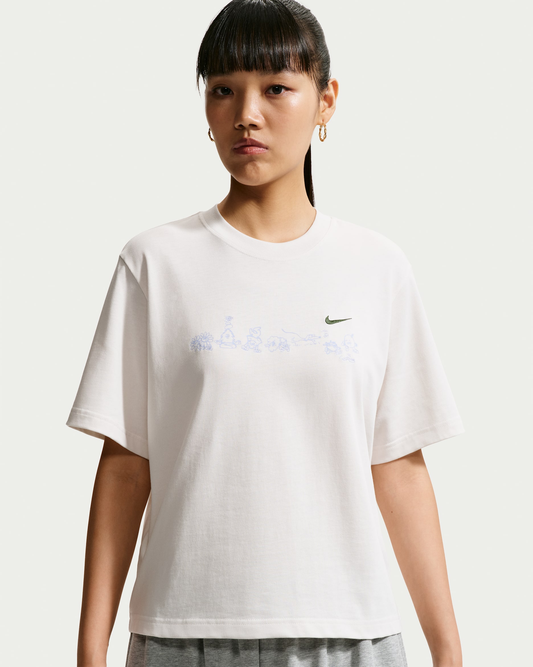 나이키 스포츠웨어 여성 티셔츠 - 팬텀