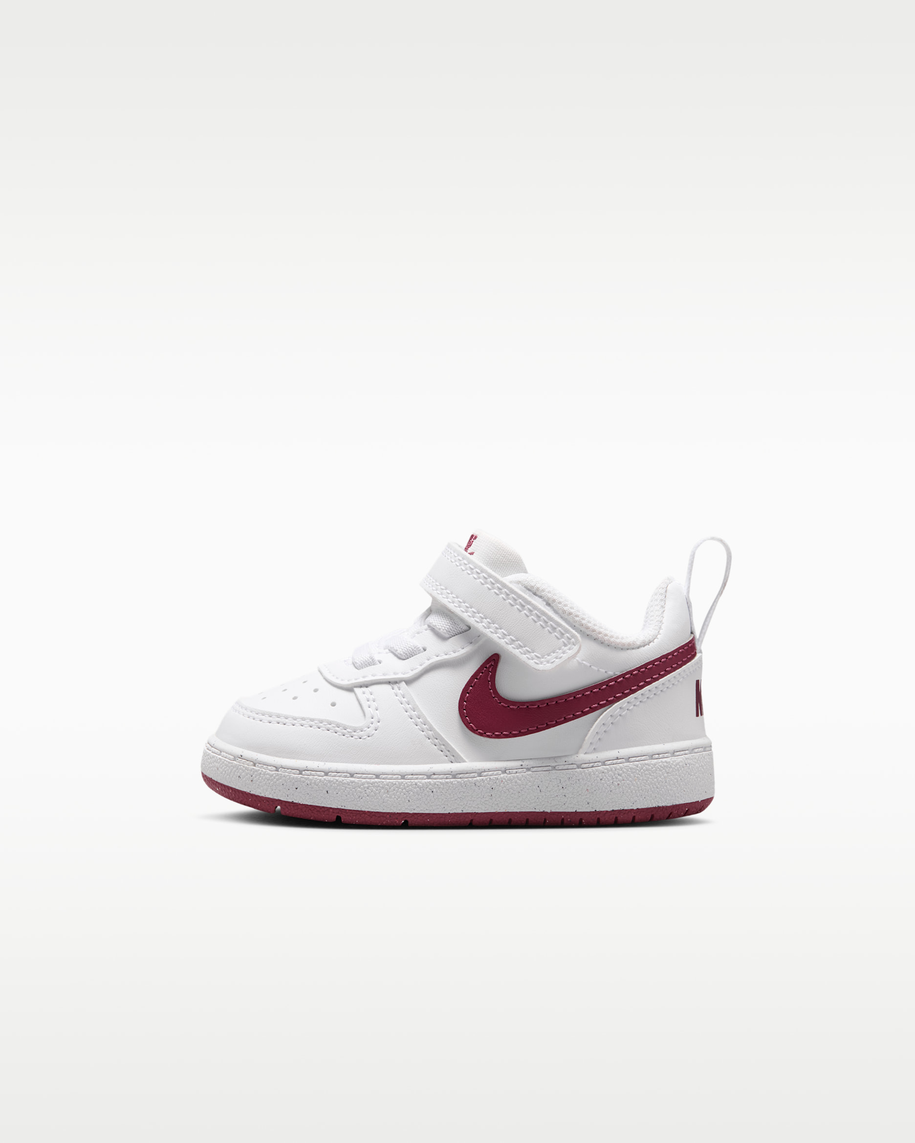 Nike Court Borough Low Recraft Baby/Toddler Shoes - White/Pink Smoke
