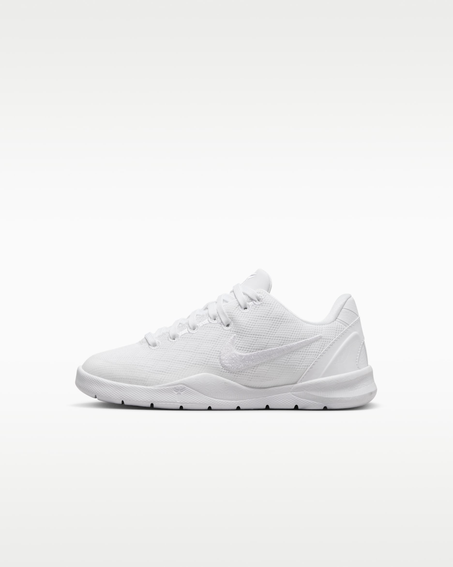 Kobe VIII Little Kids' Shoes - White/White/White
