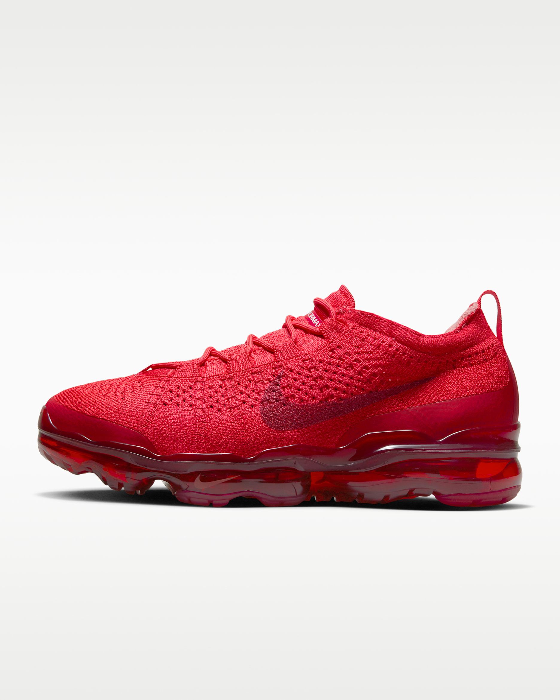 Nike Air VaporMax 2023 Flyknit Men's Shoes - Track Red/Track Red/Track Red/Mystic Red