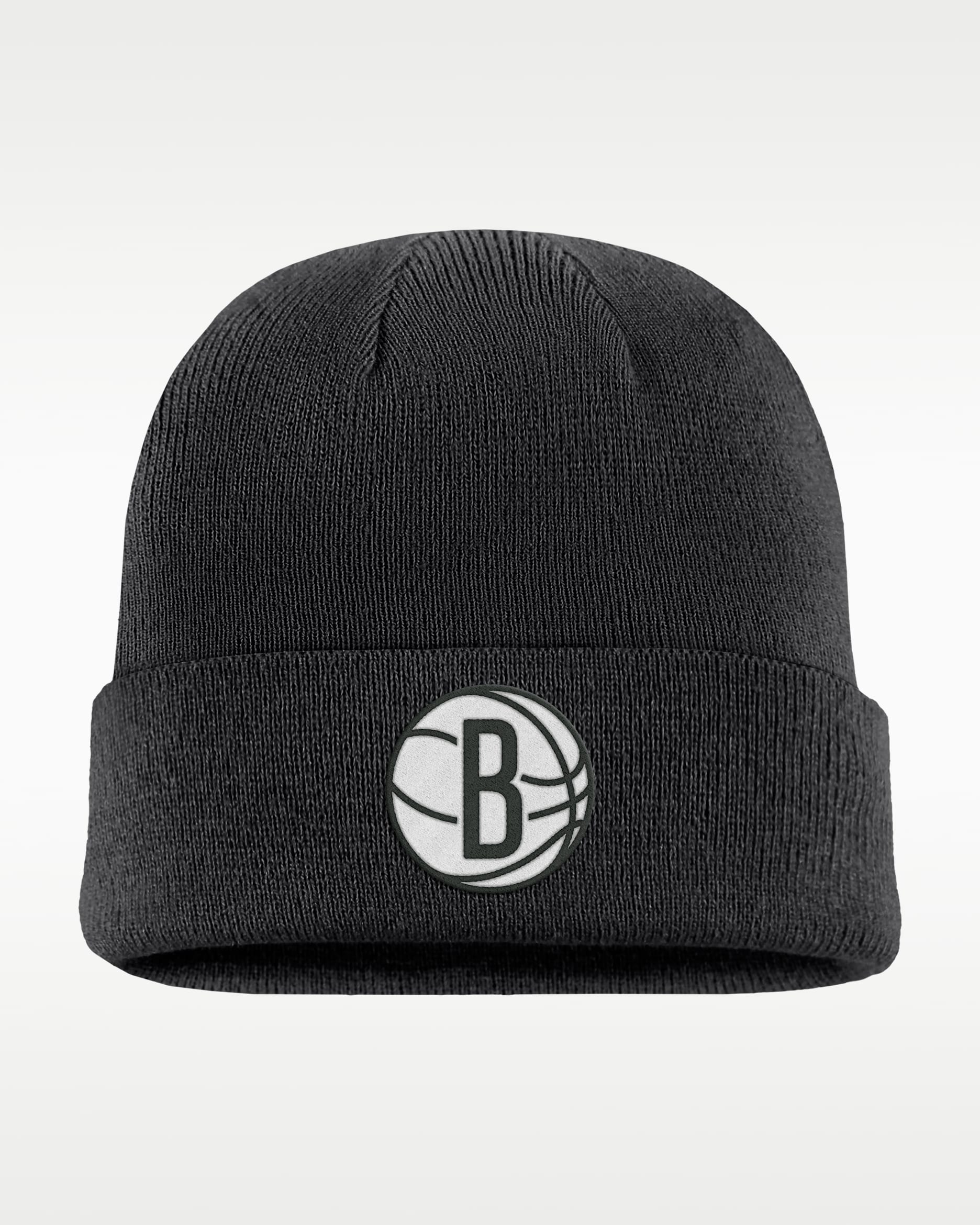 Brooklyn Nets Peak Nike Hardwood Classics Beanie - Black
