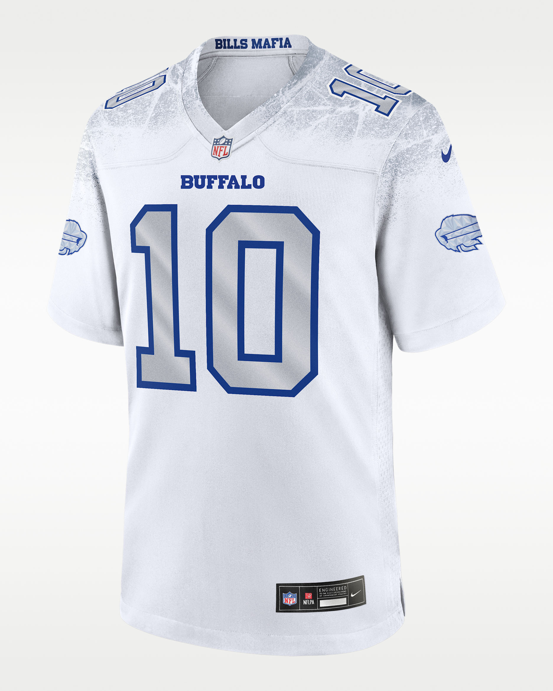 Khalil Shakir Buffalo Bills Rivalries Collection Men’s Nike NFL Game Jersey - White