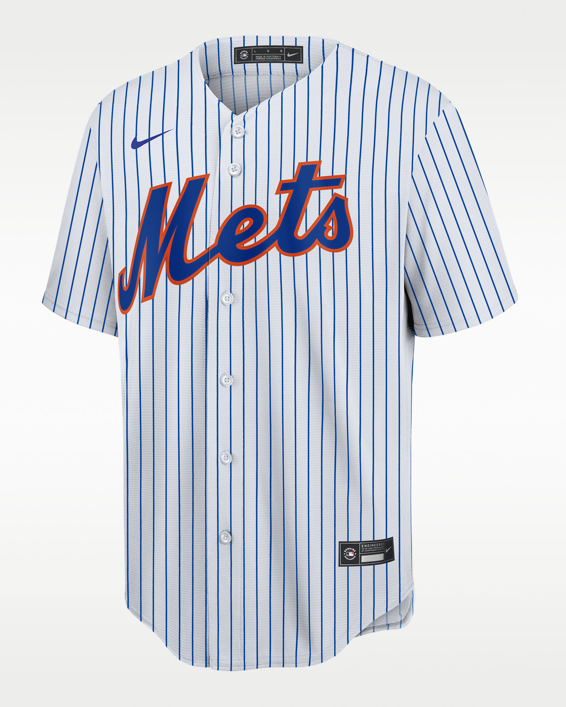 Camiseta de béisbol Replica para hombre MLB New York Mets (Pete Alonso) - Blanco