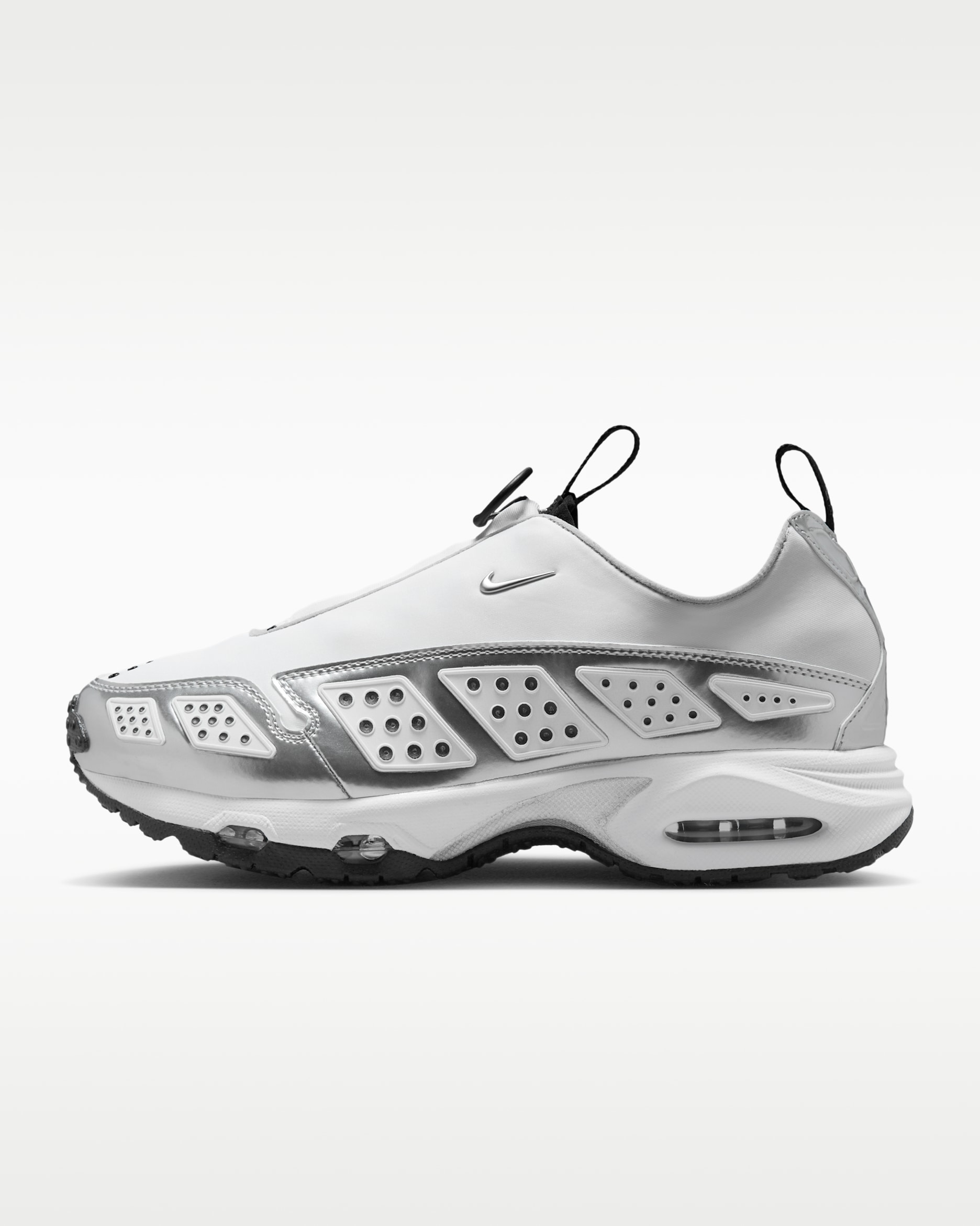 Nike Air Max SNDR Women's Shoes - White/Black/Metallic Silver