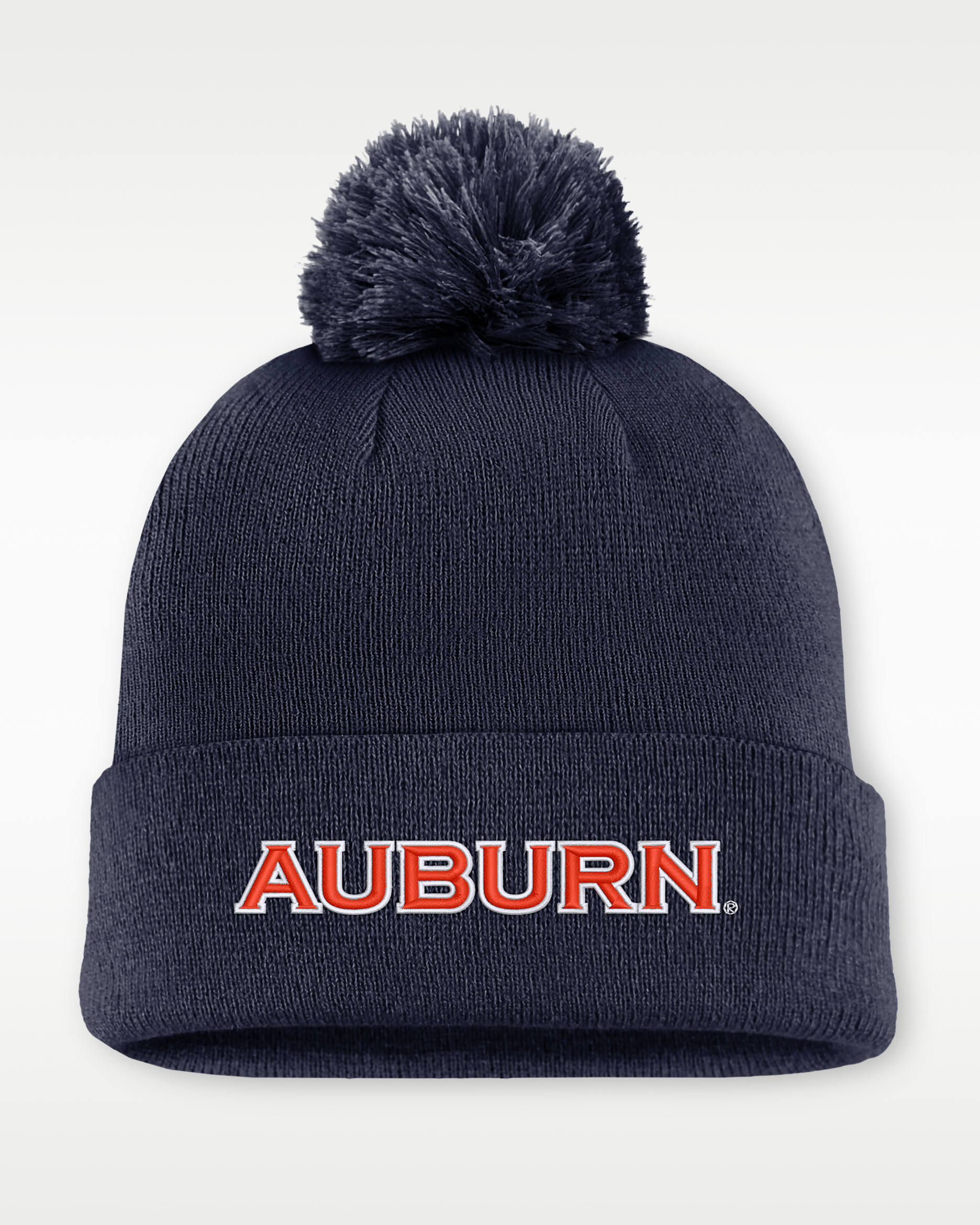 Auburn Peak Men's Nike College Cuffed Beanie - Navy