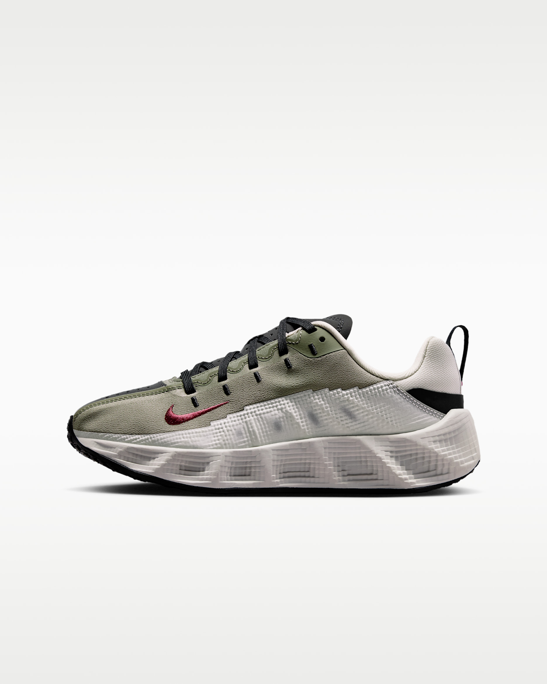 Nike Ava Rover Big Kids' Shoes - Light Army/Dark Smoke Grey/Dark Smoke Grey/Pink Smoke